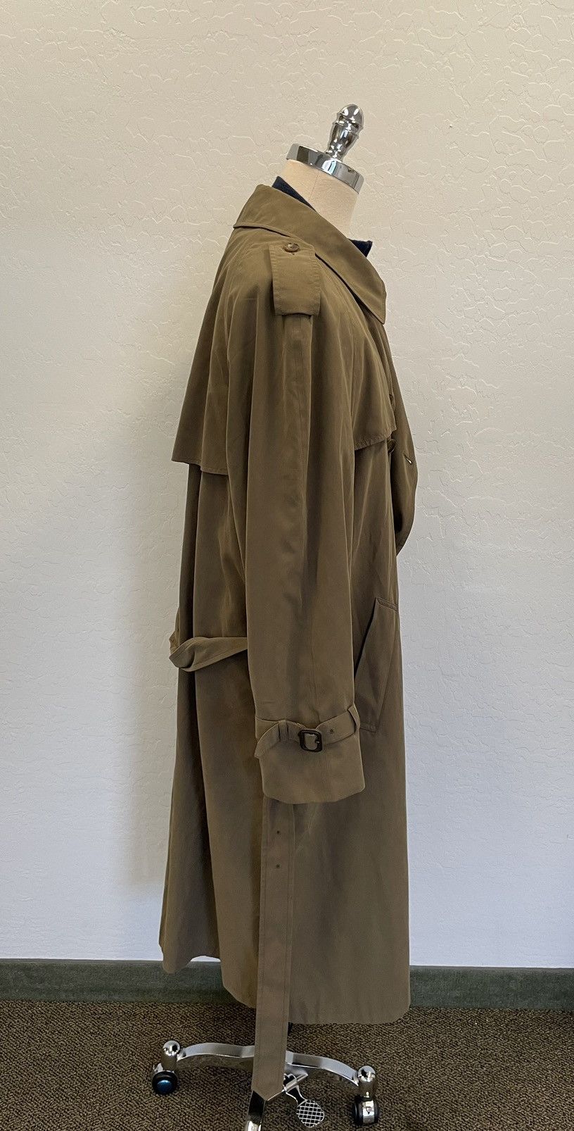 Brooks Brothers × Vintage Vintage Double Breasted Twill Trench Size US XXL / EU 58 / 5 - 3 Thumbnail