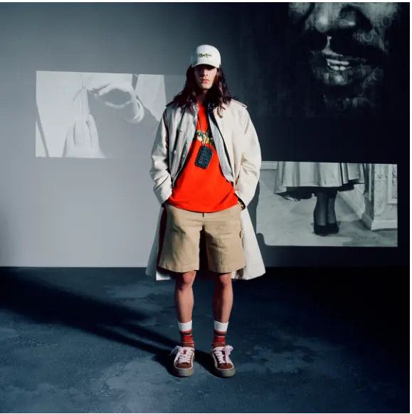 DENIM TEARS × Dior o1w1db10824 Relaxed Fit T-Shirt in Red Size US XXL / EU 58 / 5 - 4 Thumbnail