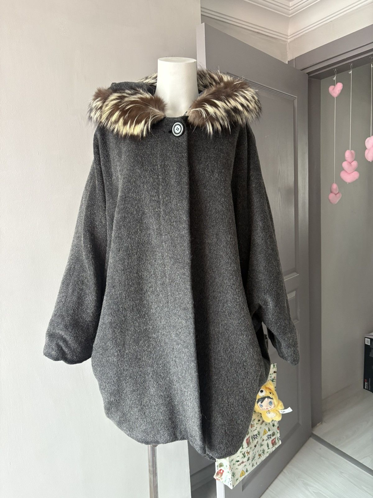 Vintage Vintage italian wool cape coat Size XL / US 12-14 / IT 48-50 - 6 Thumbnail