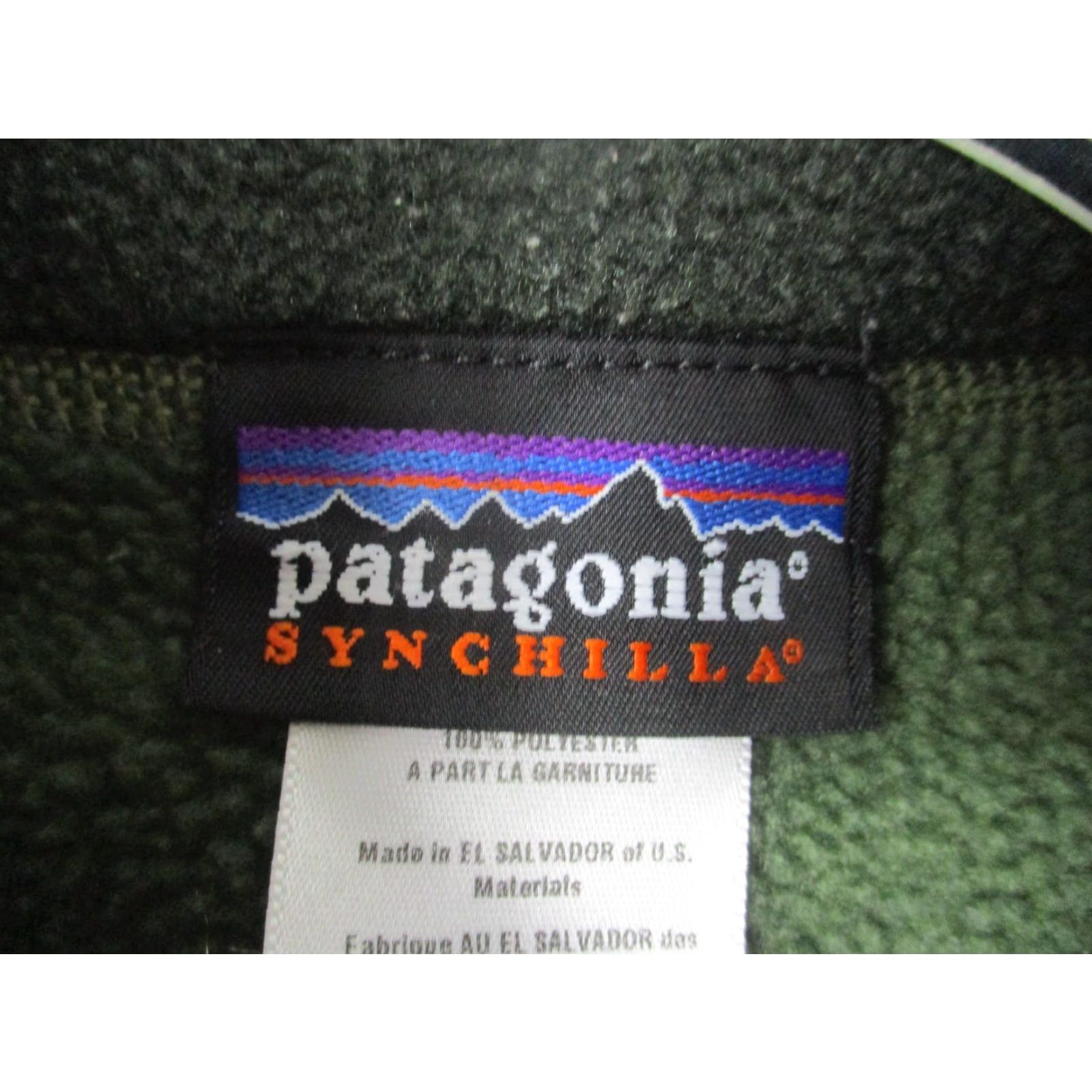 Patagonia Patagonia Synchilla Vest Mens Medium Green Full Zip Pockets Logo 25182F6 Size US M / EU 48-50 / 2 - 3 Thumbnail