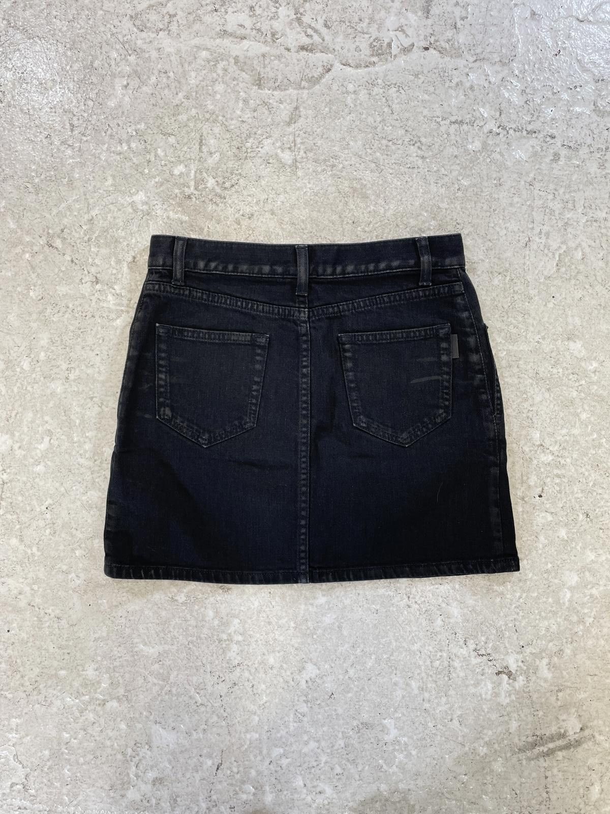 Saint Laurent Paris Saint Laurent Denim Skirt Size 42" / US 20 - 4 Thumbnail