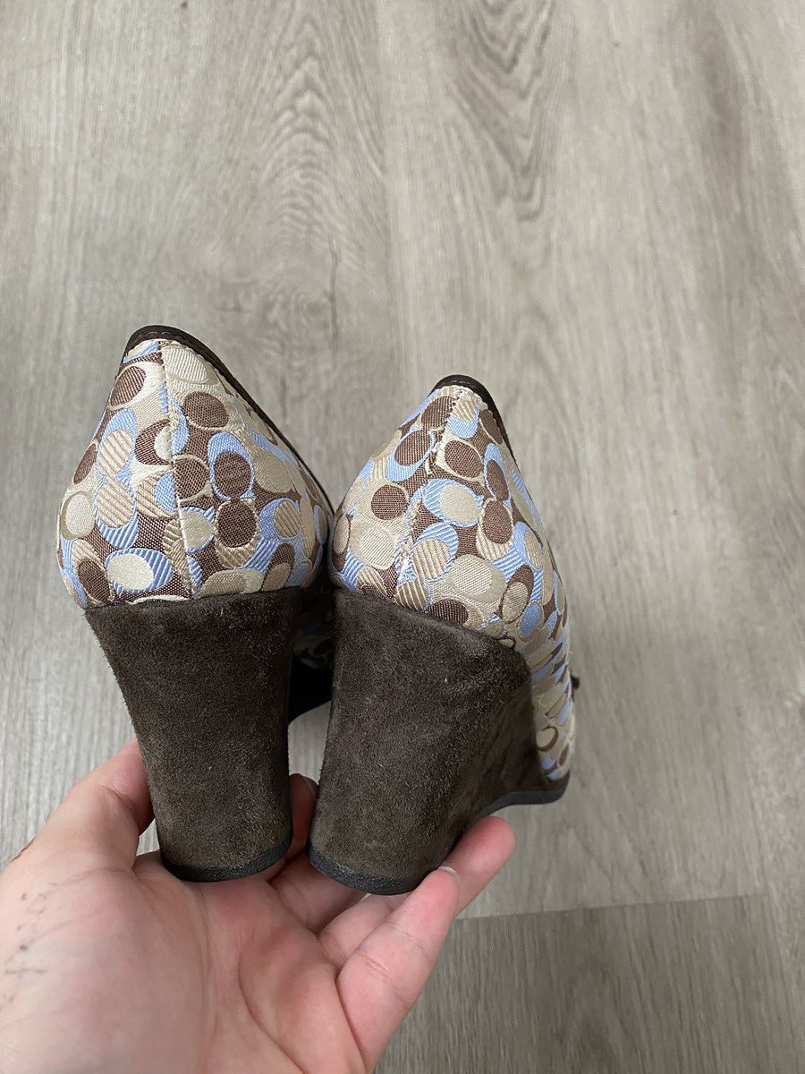 Coach Coach Irene mini C wedges. Size US 8 / IT 38 - 4 Thumbnail