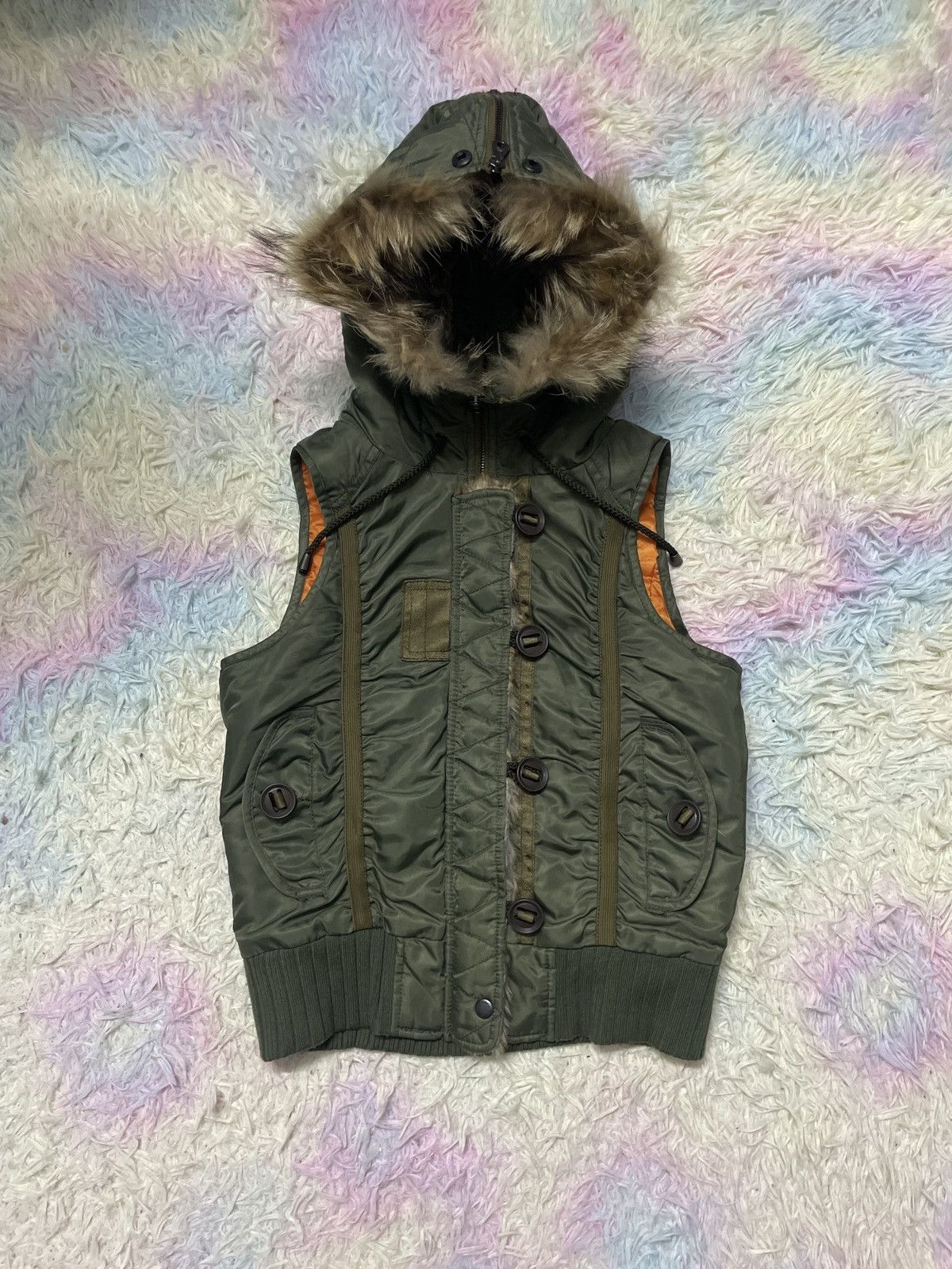 Avirex × Vintage Rare sleeveless Avirex for kids Size US S / EU 44-46 / 1 - 3 Thumbnail