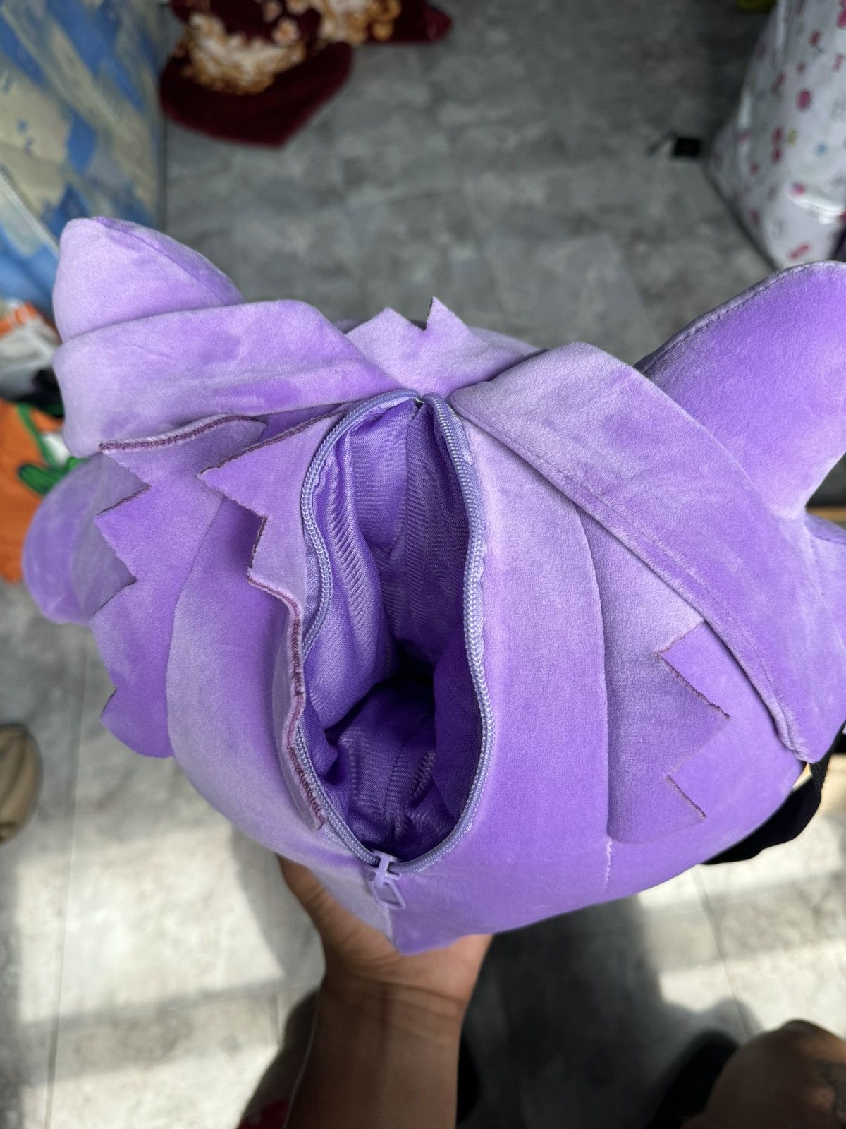 Japanese Brand × Pokemon Gengar Plush Backpack Size ONE SIZE - 4 Thumbnail