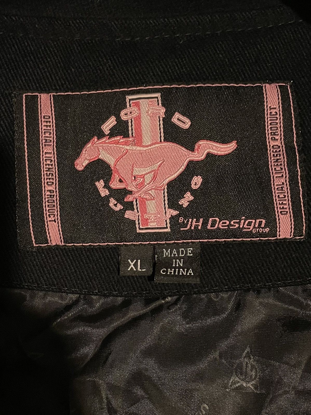 NASCAR × Vintage X-Large Mustang Racing Jacket Size XL / US 12-14 / IT 48-50 - 3 Thumbnail