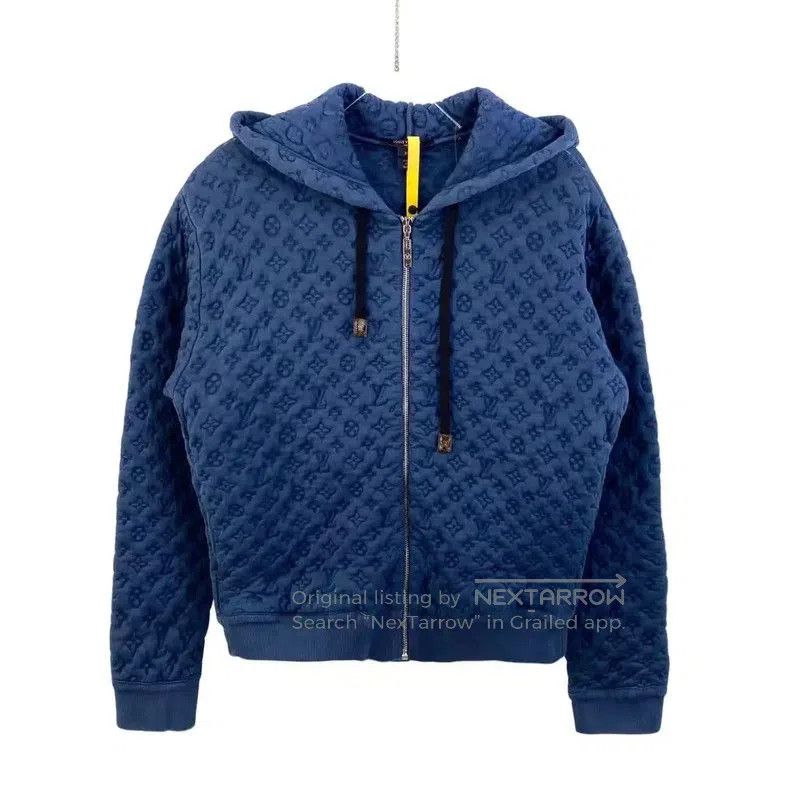 Louis Vuitton Blue Cotton Jacket for Women .