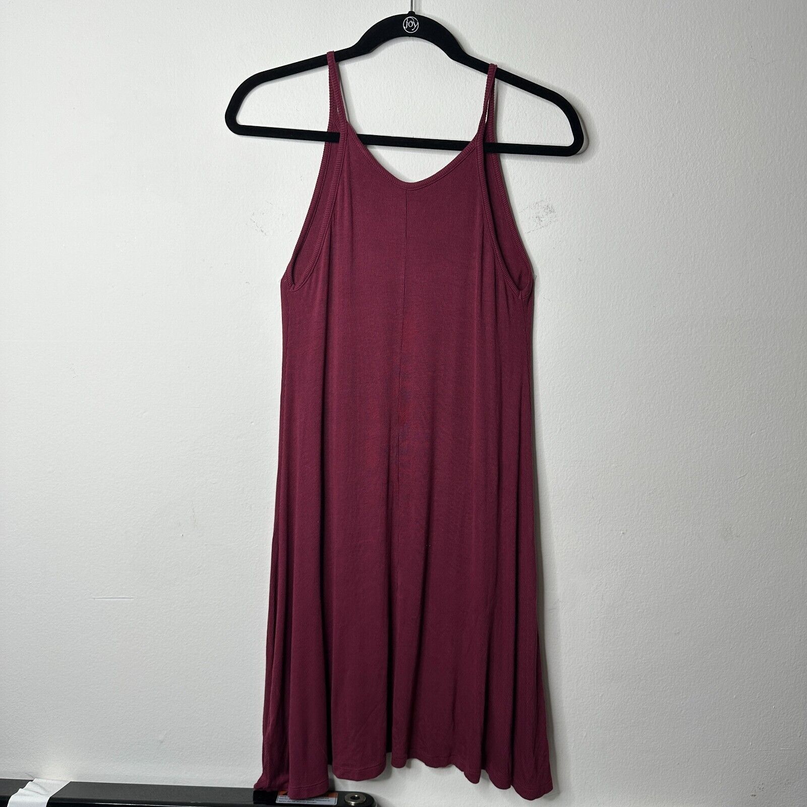 Old Navy Old Navy Soft Burgundy Swing Summer Tank Dress Above Knee S Size S / US 4 / IT 40 - 9 Thumbnail