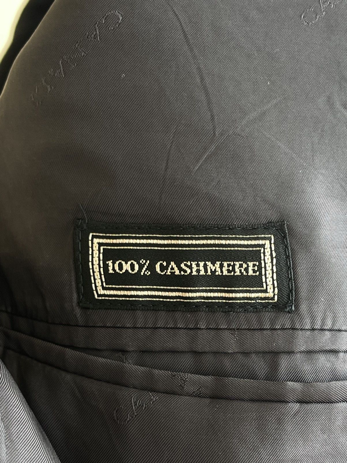 Canali Cashmere Suit 90s Single Breasted 3 Buttons Blazer Trousers Size 44R - 16 Thumbnail