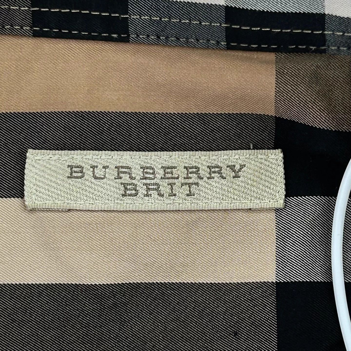 Burberry Burberry Check Long Sleeve Shirt Brown S New Size US S / EU 44-46 / 1 - 3 Thumbnail