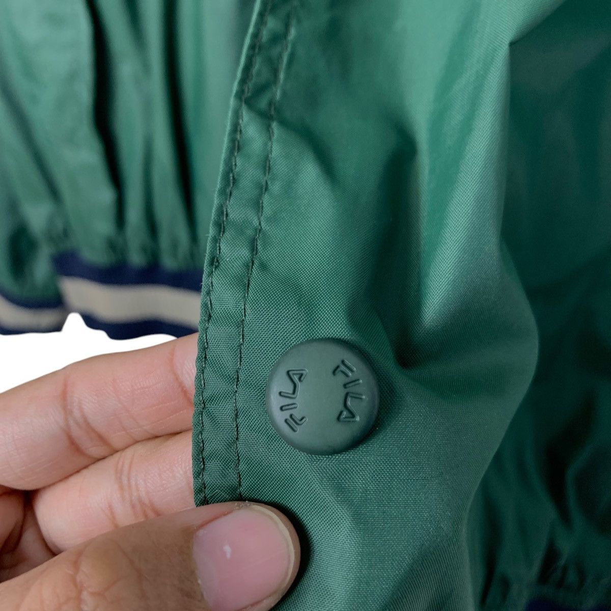 Fila Vintage 90’s FILA Big Logo Coach Jacket Varsity #2595-C117 Size US M / EU 48-50 / 2 - 14 Thumbnail