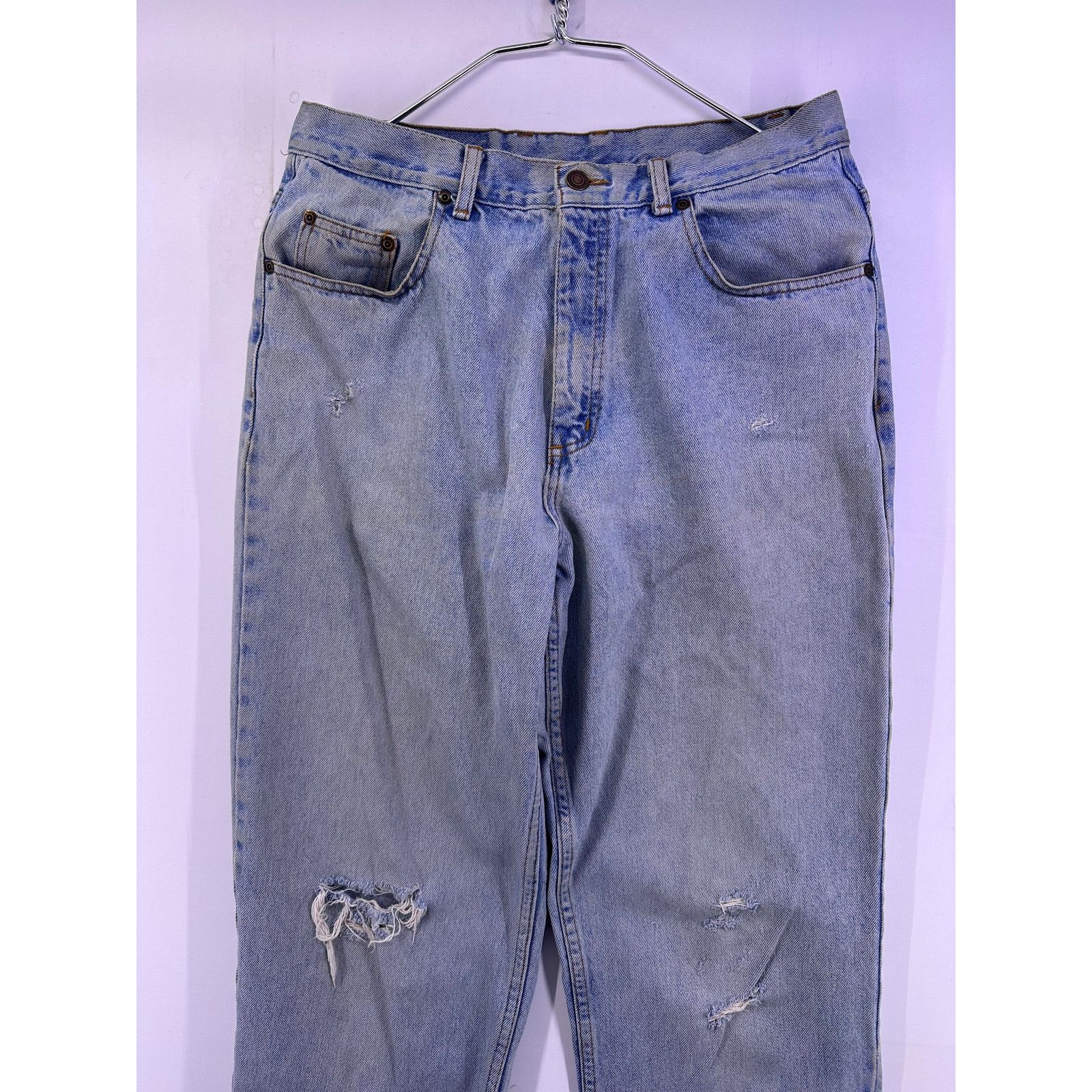 & Other Stories Flying A Jeans Wear Blue Ripped Jeans Size 34 Size US 34 / EU 50 - 4 Thumbnail