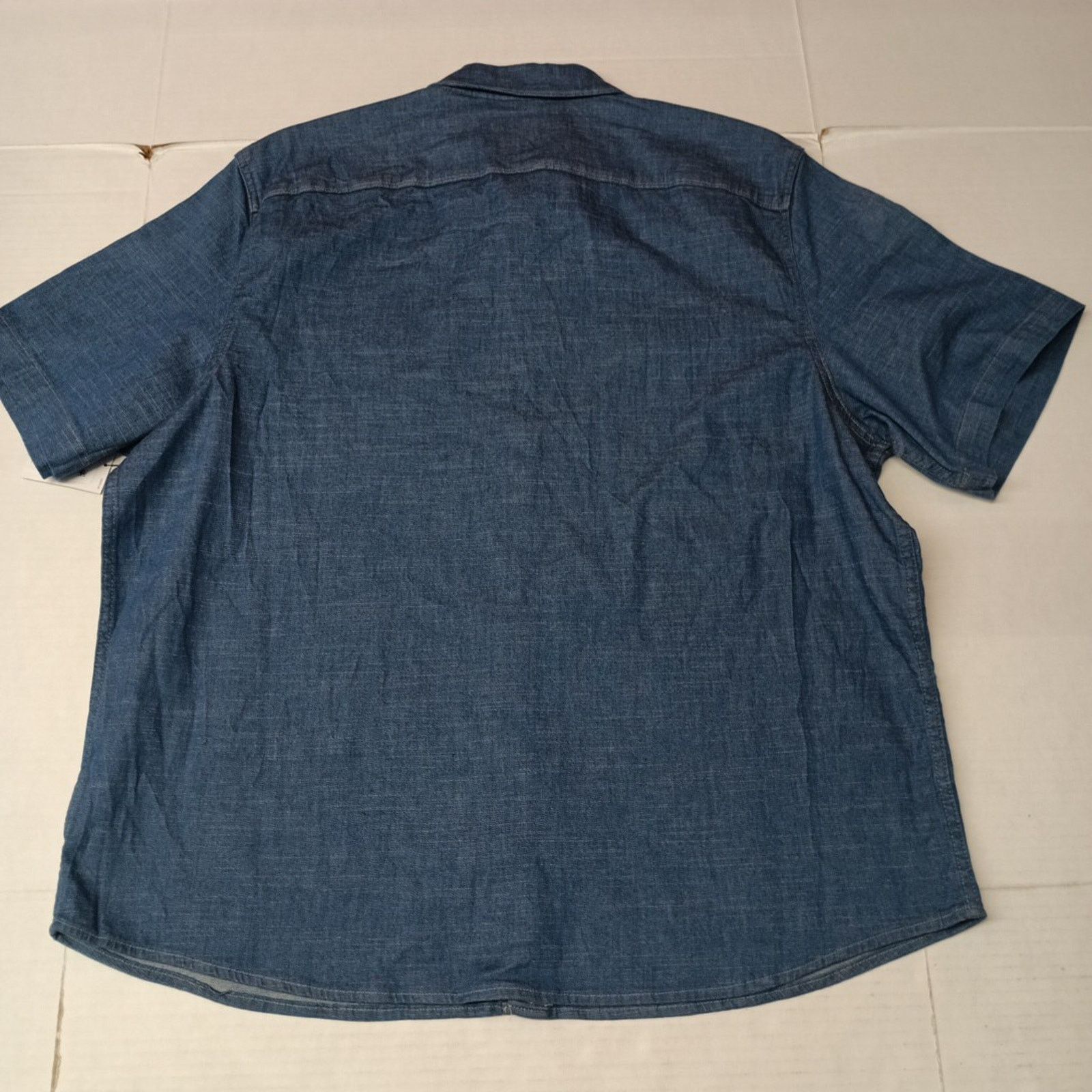 Wrangler Wrangler Cowboy Wash Snap Denim Shirt Men's Size 2XL Blue Size US XXL / EU 58 / 5 - 7 Thumbnail
