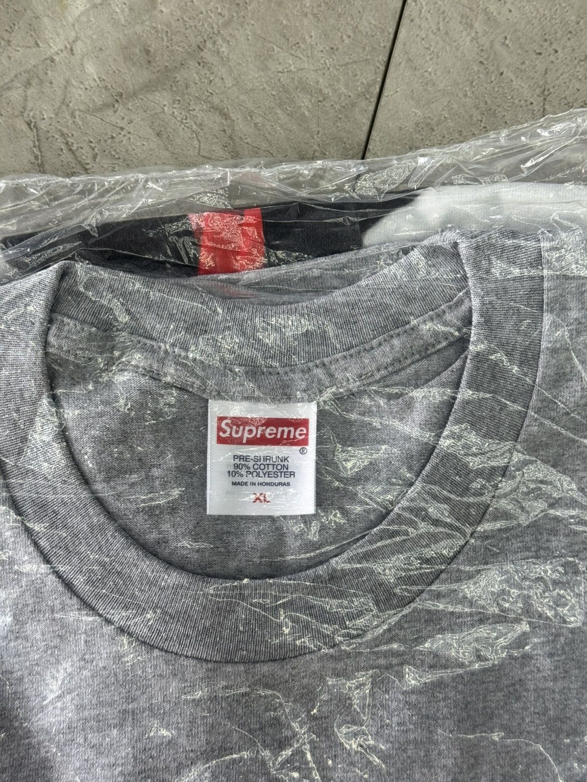 Supreme Playboi Carti HEATHER GREY Photo Tee IN HAND