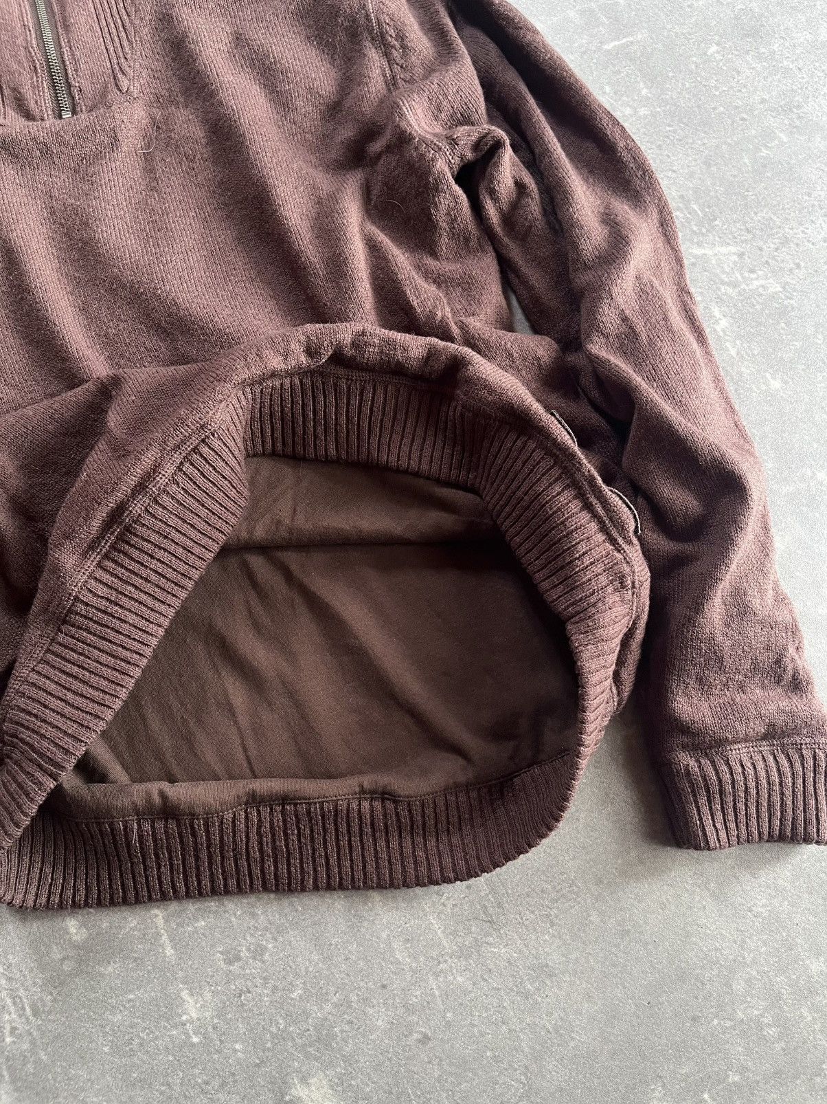 トップス archive 00s OAKLEY military sweater 00s Oakley Military 1/4 Zip Knit Sweater L XL