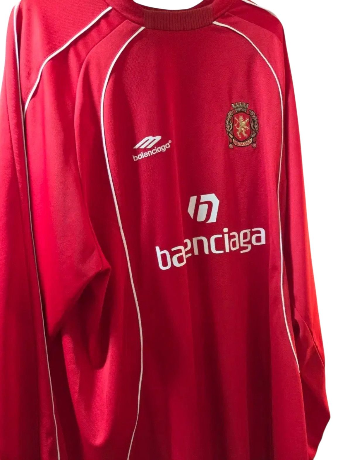Balenciaga Balenciaga Milano Football Jersey RED Size US L / EU 52-54 / 3 - 1 Thumbnail