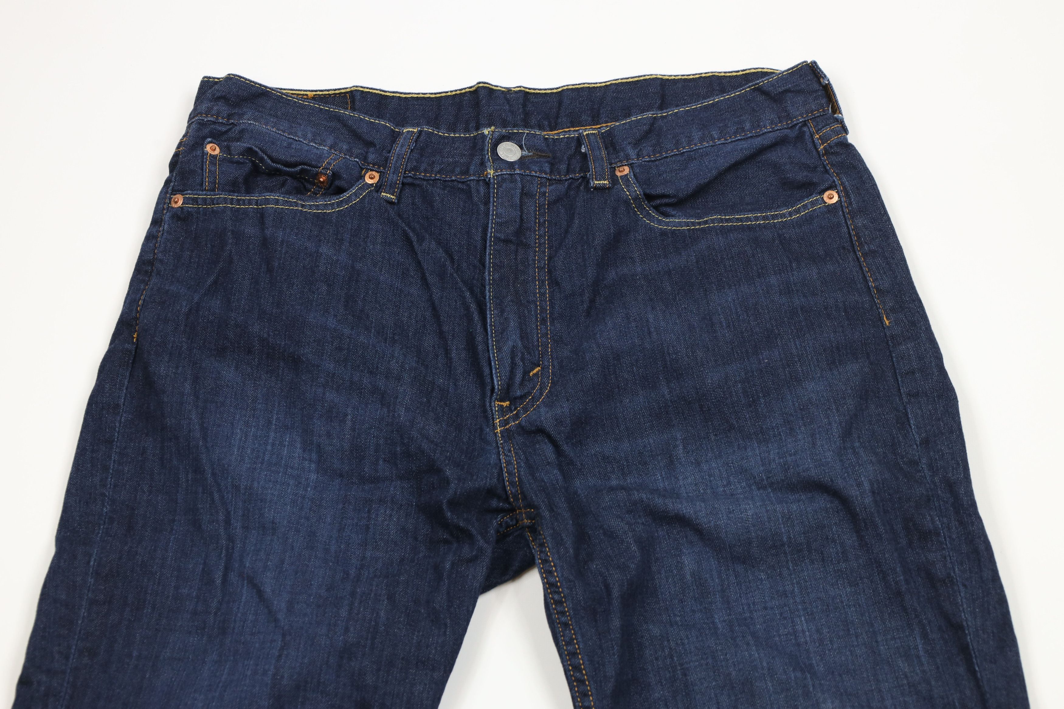 Levi's × Vintage Vintage Y2K Levis 514 Straight Leg Denim Jeans Indigo Blue Size US 36 / EU 52 - 2 Thumbnail