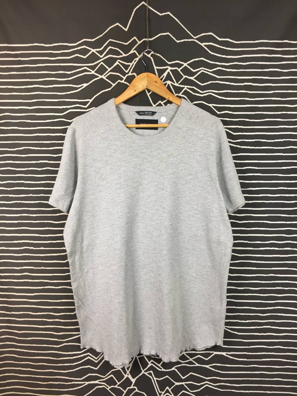 Wings + Horns Wings + Horns Made in Canada Slub Curved Hem Crew Neck Tee Size US XL / EU 56 / 4 - 2 Thumbnail