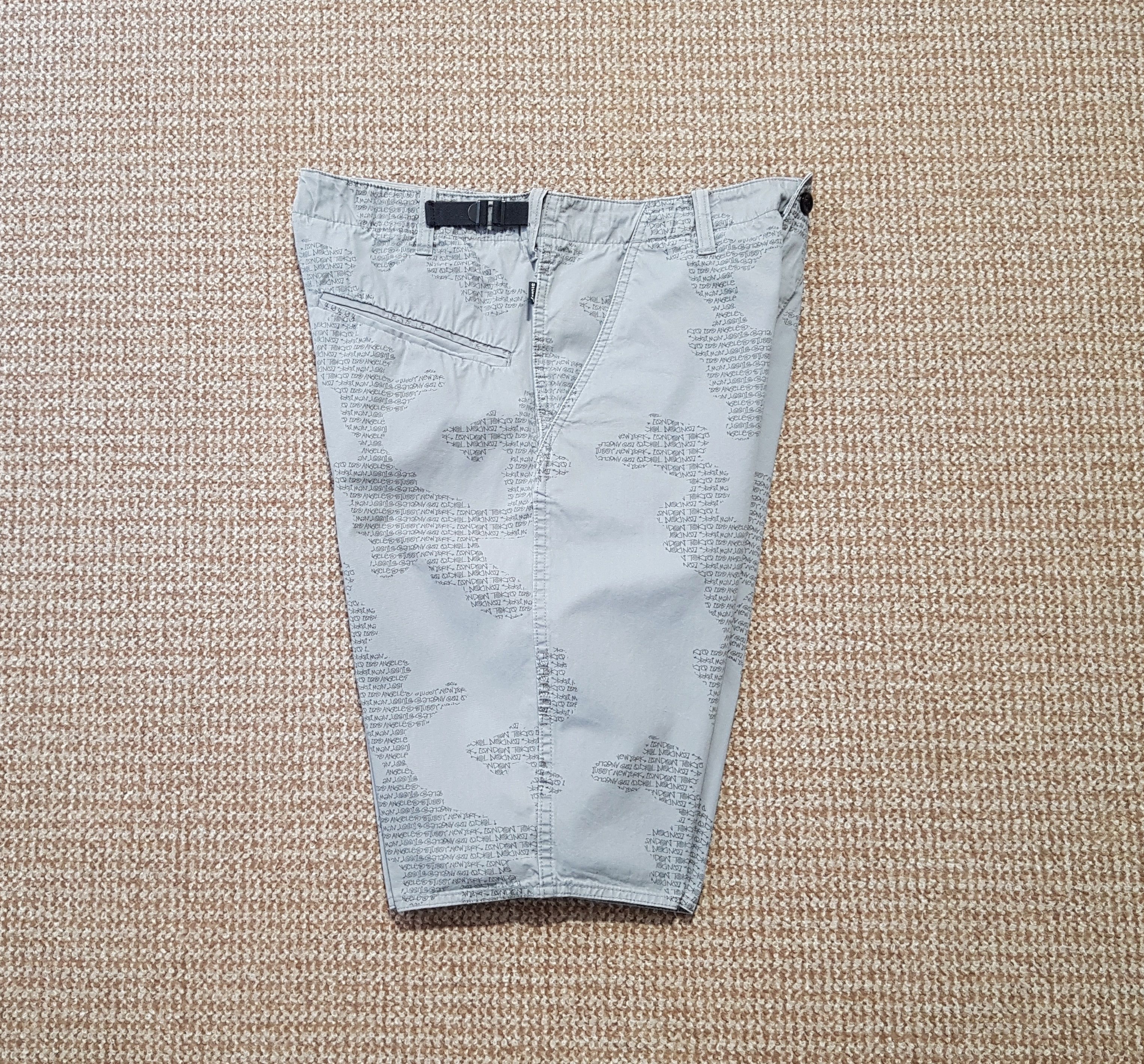 Stussy Stussy Vintage Y2K Spellout Camouflage AOP Military Shorts Size US 34 / EU 50 - 1 Thumbnail