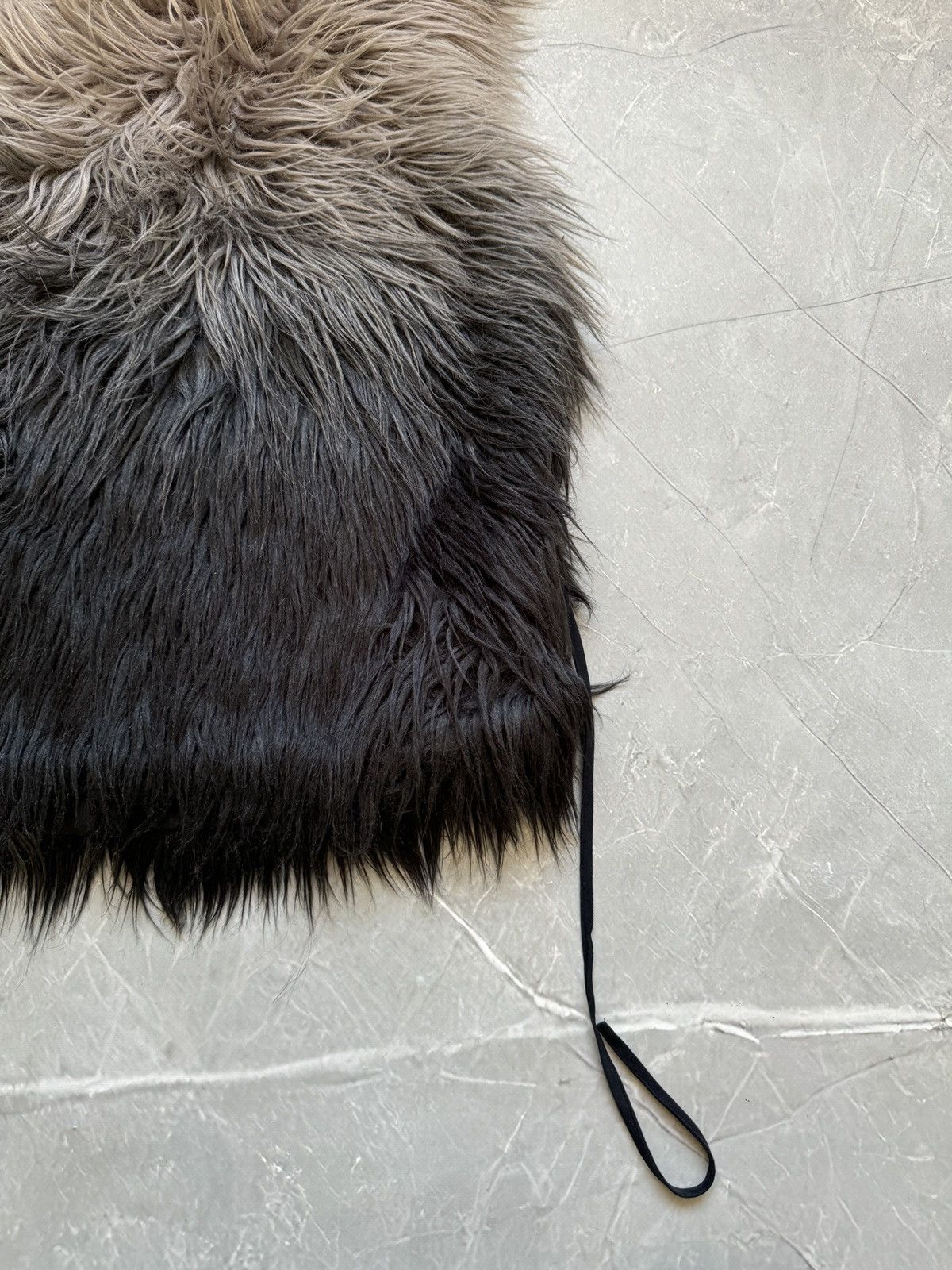 Hysteric Glamour Vtg Fuzzy Fur Vest y2k If Six Was Nine LGB Rick Owens Style Size M / US 6-8 / IT 42-44 - 12 Thumbnail