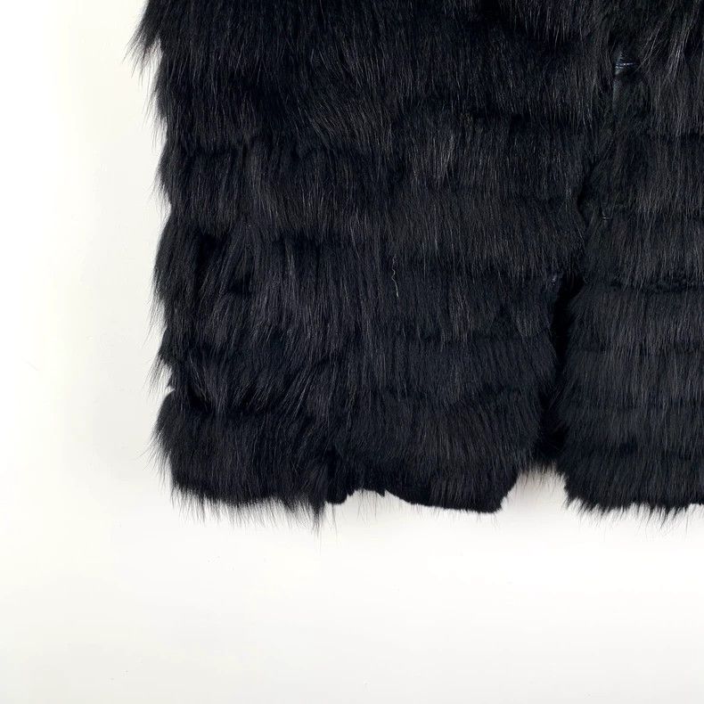 Prada Prada Black fur vest Size S / US 4 / IT 40 - 4 Thumbnail