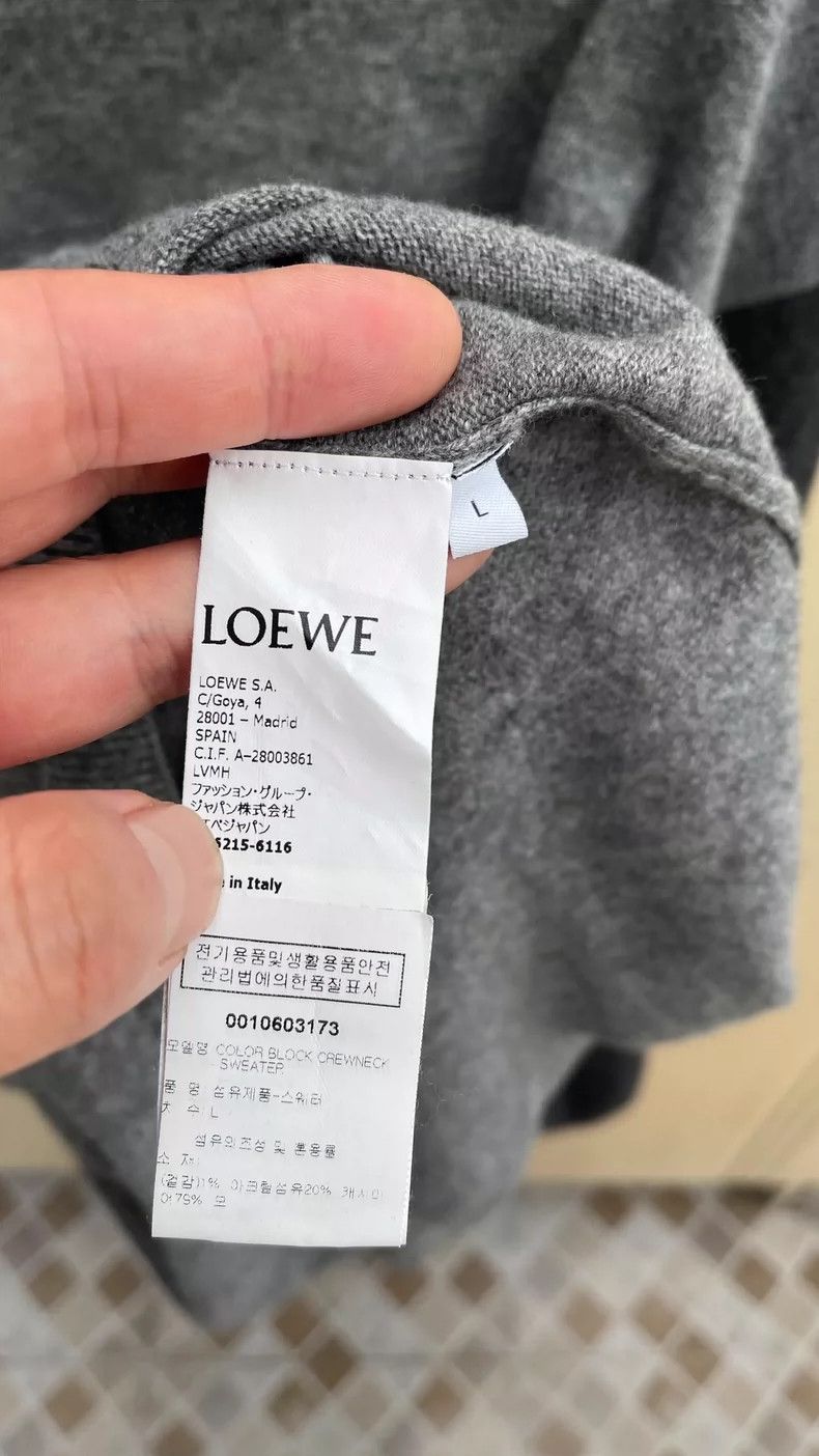 Loewe LOEWE cashmere sweater Size US L / EU 52-54 / 3 - 6 Thumbnail