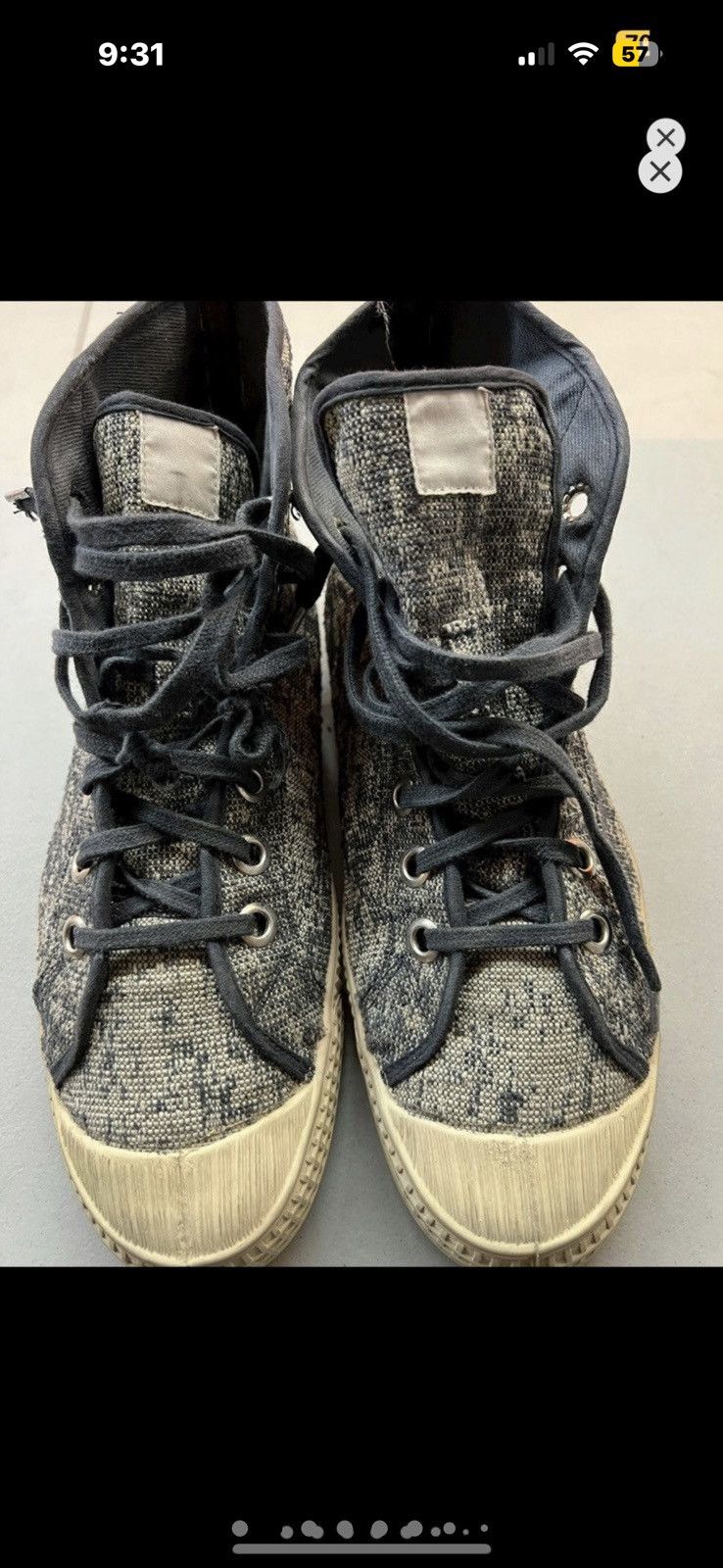 Matthew Miller ***FINAL DROP***RARE MATTHEW MILLER X NOVESTA HIGH TOP 43/10 Size US 10.5 / EU 43-44 - 3 Thumbnail