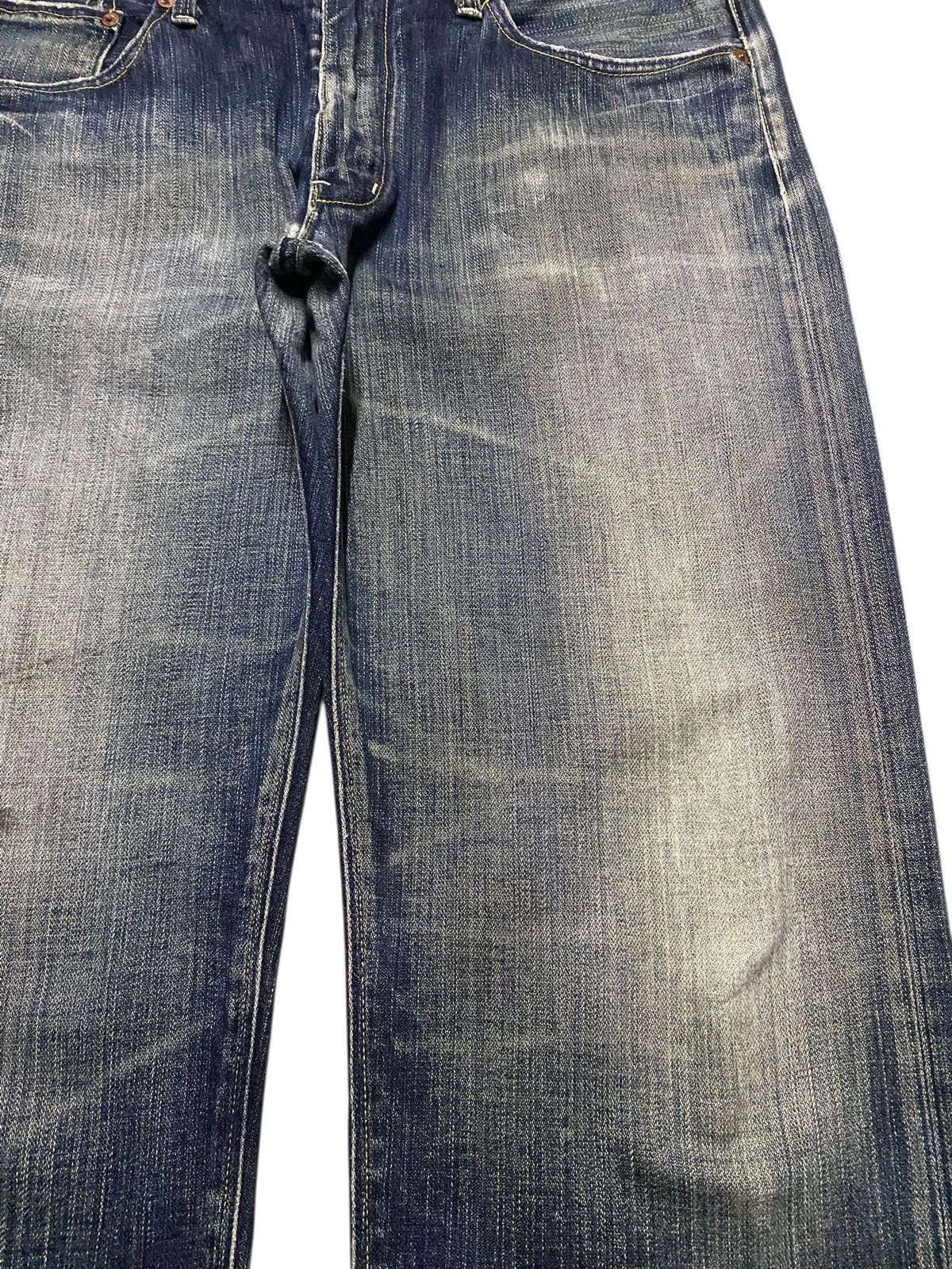 Japanese Brand Vintage Japanese Brand Back Number Faded Distressed Loose Size US 34 / EU 50 - 8 Thumbnail