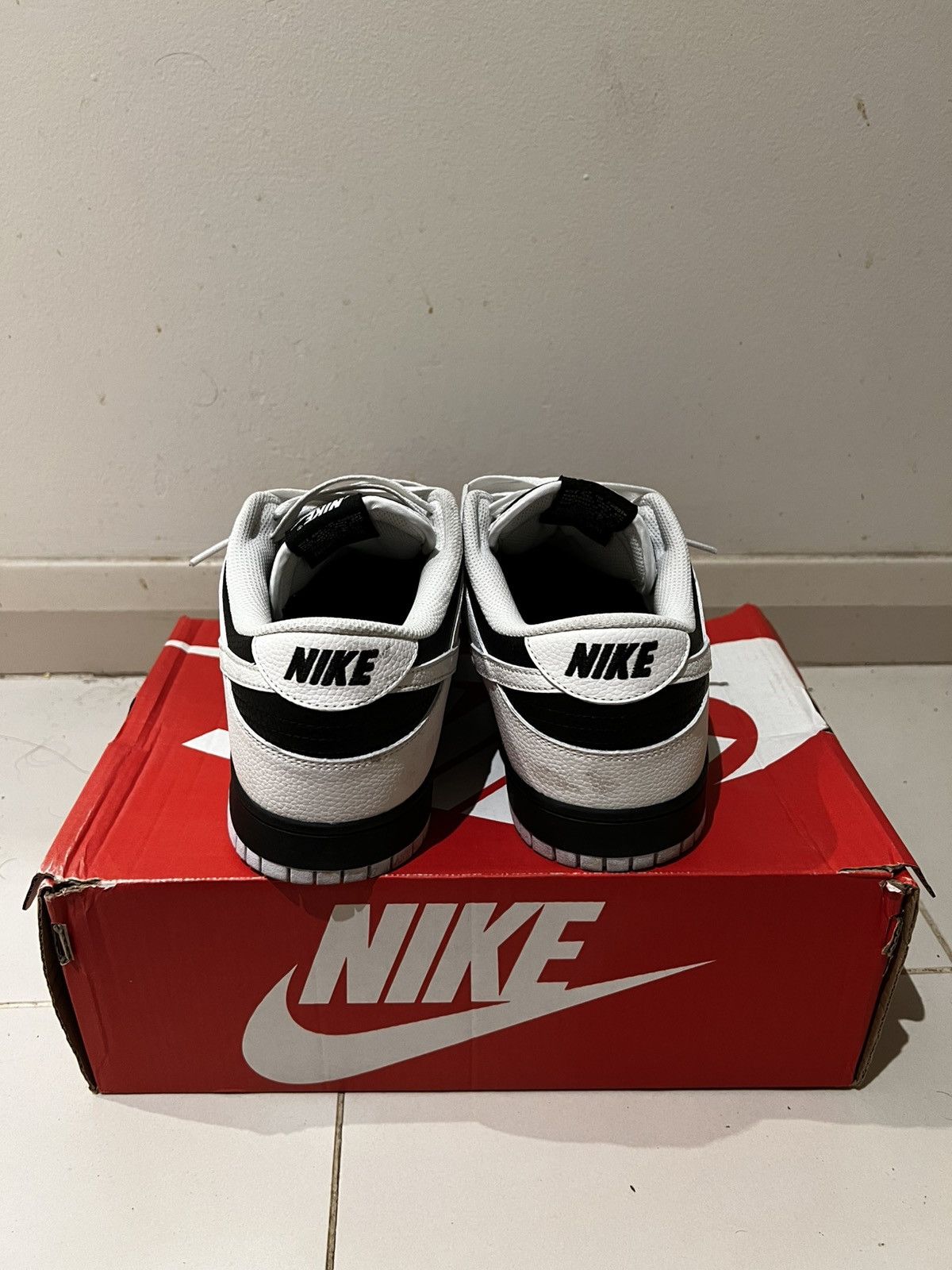Nike Nike Dunk Low Retro ‘Reverse Panda’ Size US 13 / EU 46 - 4 Thumbnail