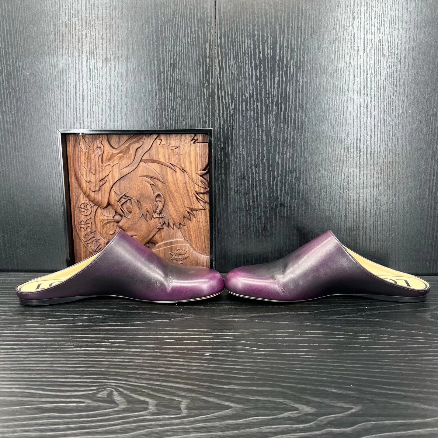 Loewe LOEWE Purple Mules 39 Boxed Like New Size US 8.5 / IT 38.5 - 3 Thumbnail