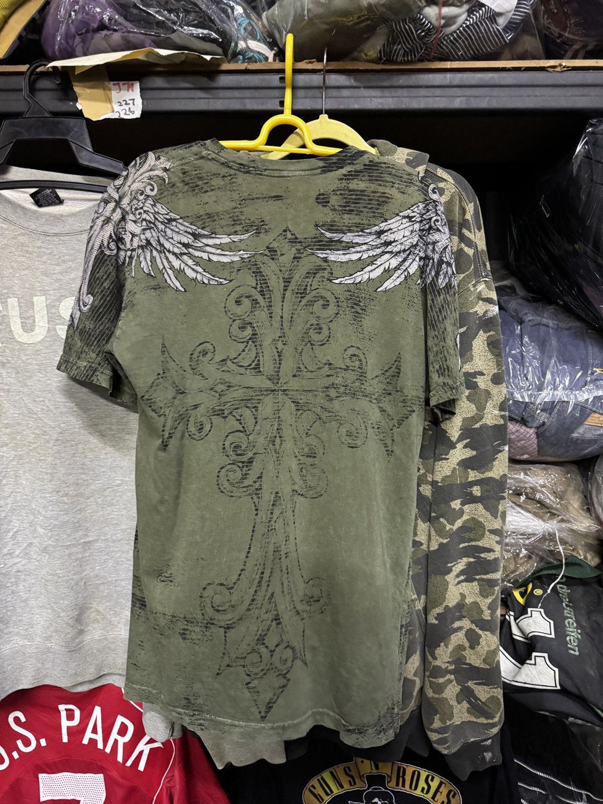 Affliction × Seditionaries AFFLICTION CROSS TSHIRT Size US M / EU 48-50 / 2 - 3 Thumbnail