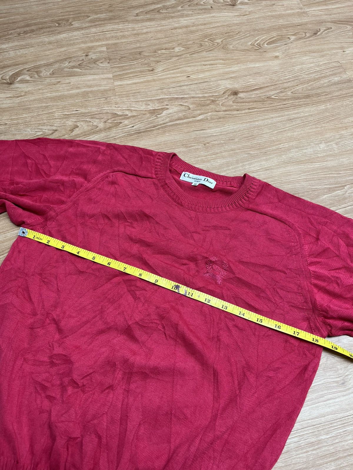 Christian Dior Monsieur × Vintage Vintage Christian Dior Sports Knitwear Women's Size M / US 6-8 / IT 42-44 - 10 Thumbnail