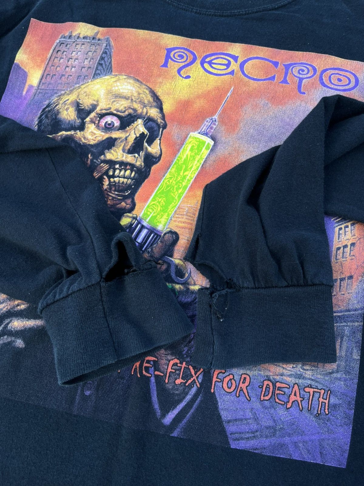 Rap Tees 2004 Necro Pre-Fix for Death Horrorcore Rap Band Tee XL Size US XL / EU 56 / 4 - 5 Thumbnail
