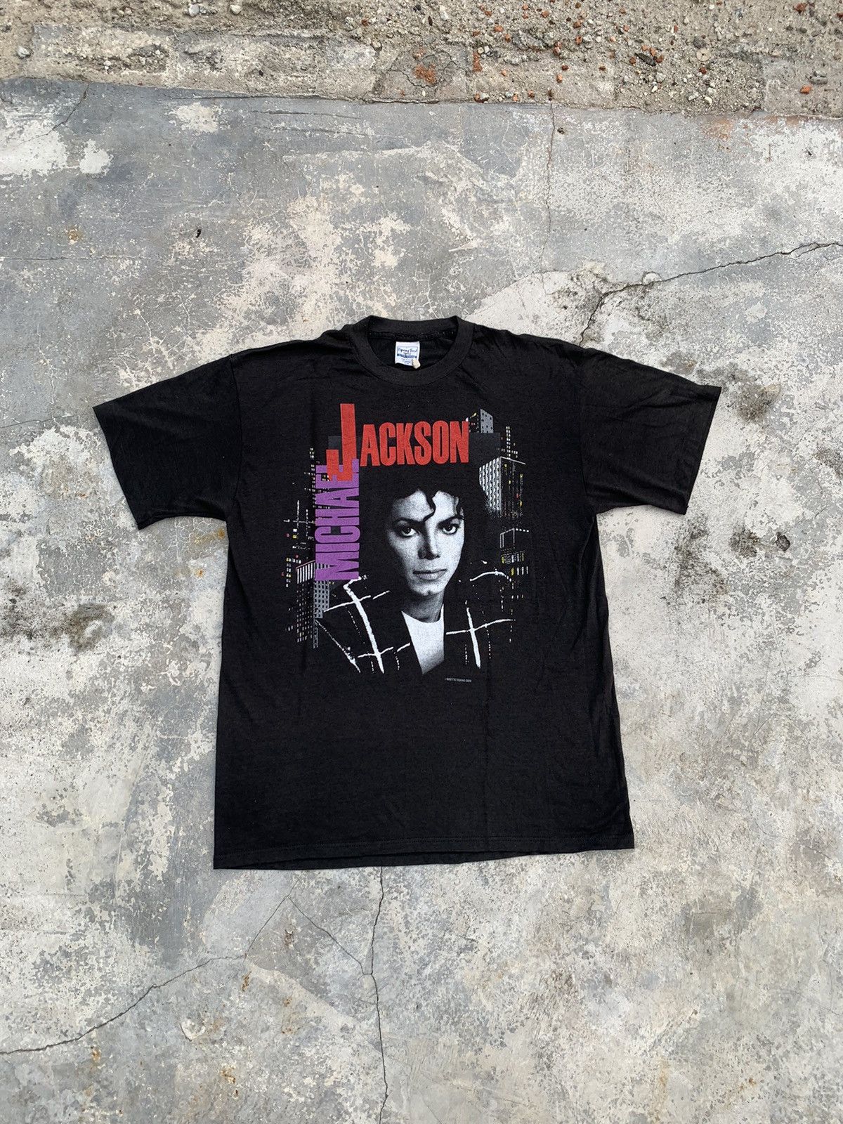 Vintage Vintage 1988 Michael Jackson Bad Tour Pepsi Tokyo Japan 