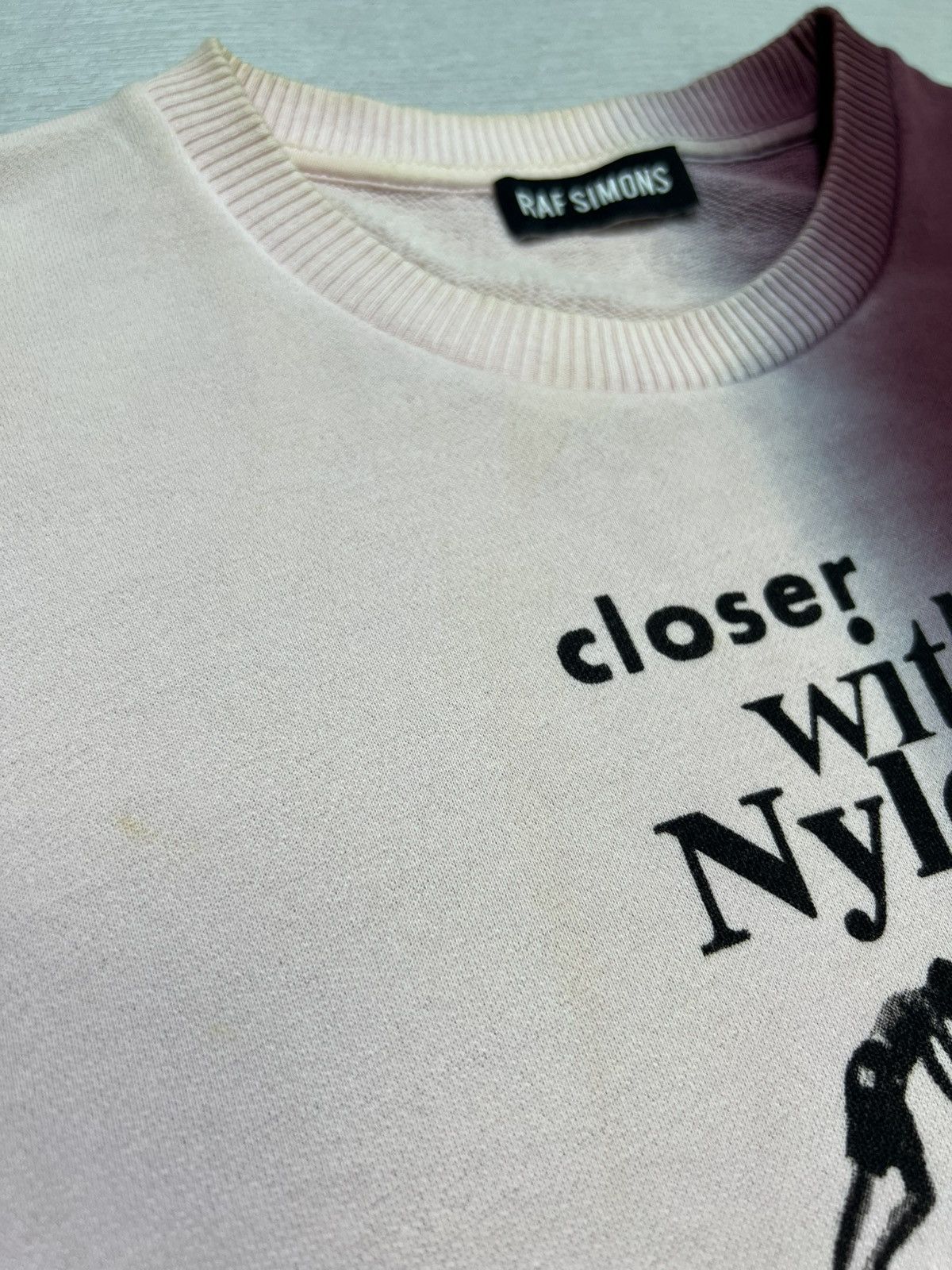 Raf Simons Raf Simons - “Closer with Nylon” T-Shirt Size US S / EU 44-46 / 1 - 9 Thumbnail