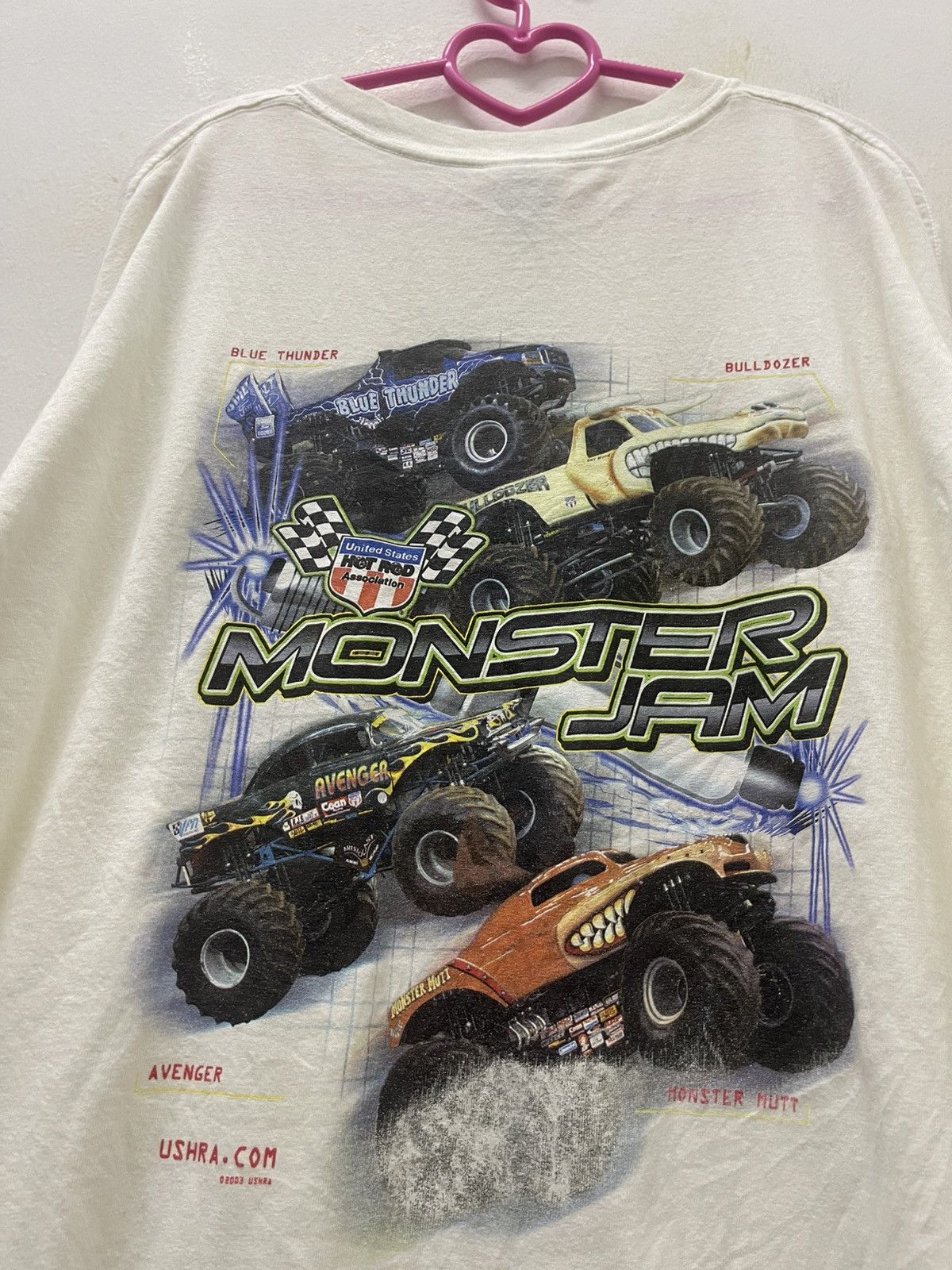 Vintage Rare Vintage MONSTER JAM US Hot Rod Association Size US XL / EU 56 / 4 - 5 Thumbnail