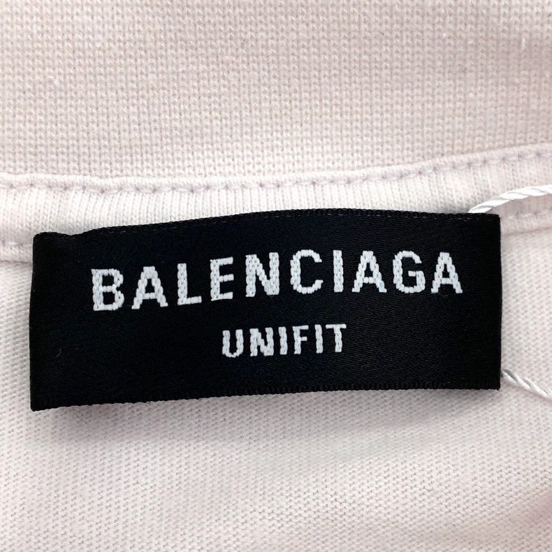 Other Balenciaga White logo crewneck cotton short sleeve T-shirt Size US L / EU 52-54 / 3 - 5 Thumbnail