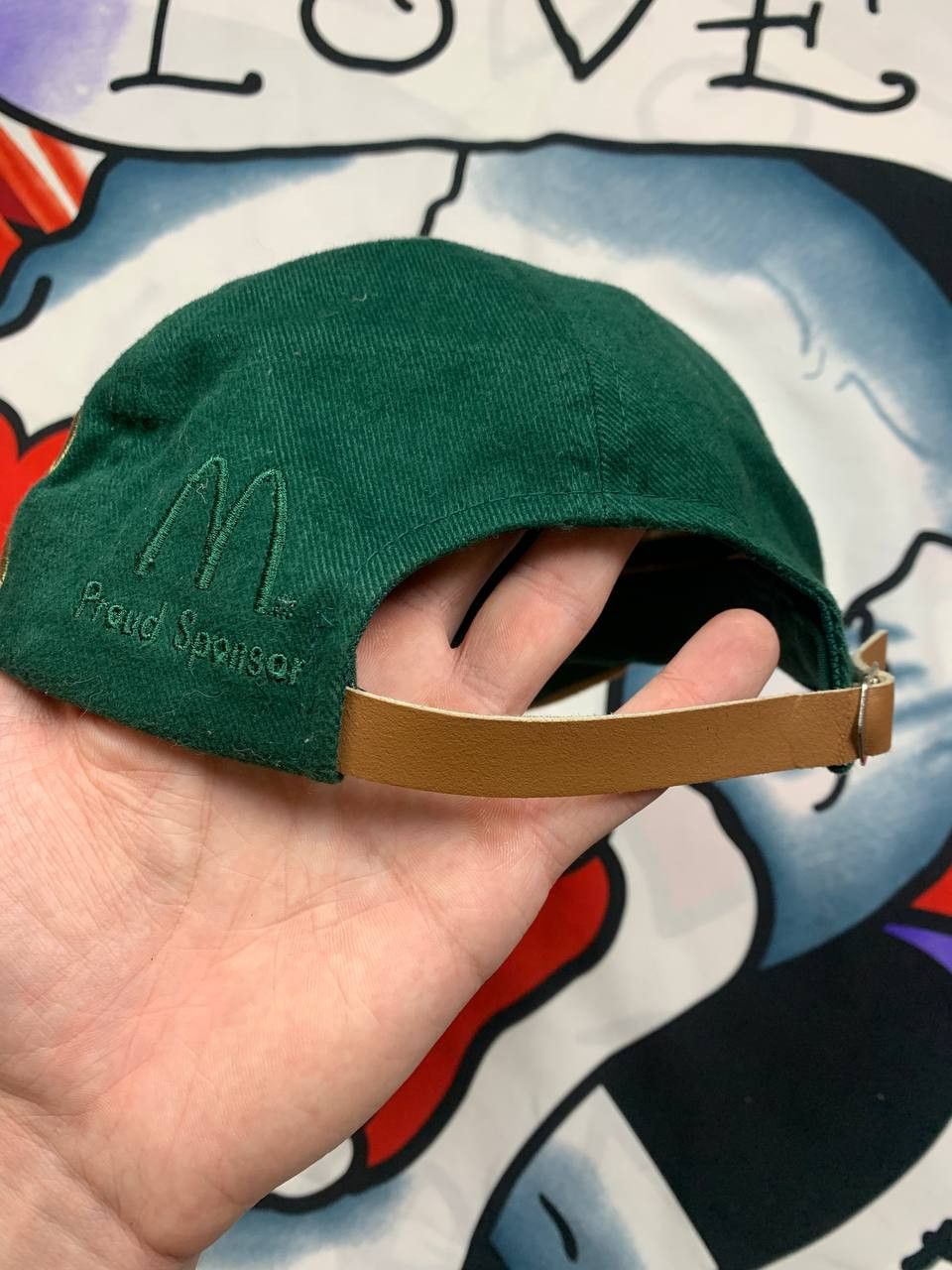USA Olympics Vintage 1996 Atlanta Olympic Games USA McDonalds Cap OS Size ONE SIZE - 3 Thumbnail