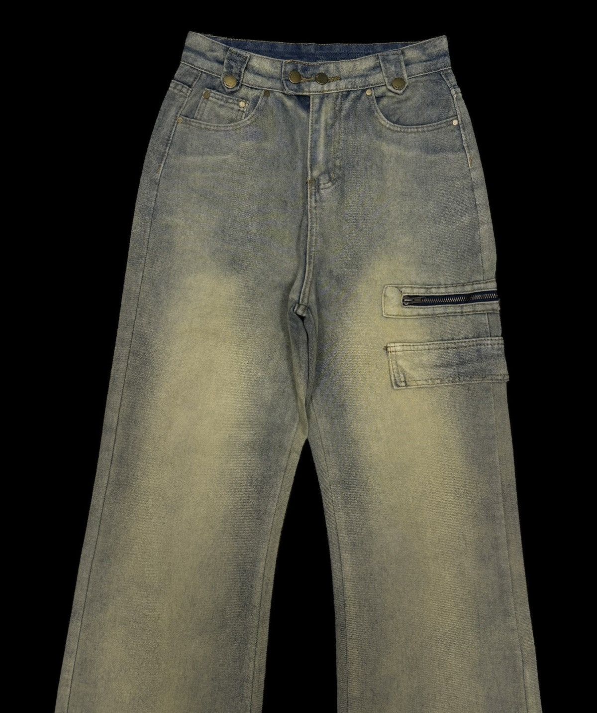 14th Addiction × If Six Was Nine FLARE RUSTY🔥MUD MAX WASH FLARE JEANS FASHION JEANS Size US 27 - 5 Thumbnail