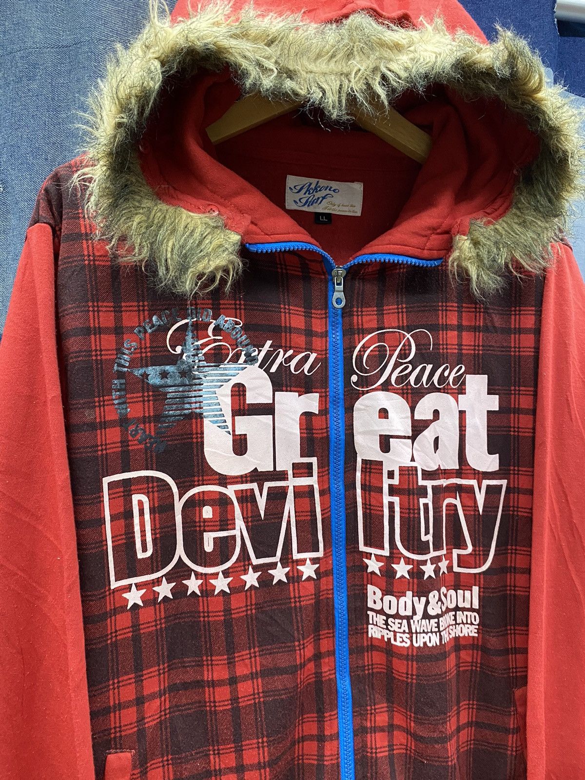 Hysteric Glamour × If Six Was Nine devil try body& soul fur hoodie japanese brand Size US L / EU 52-54 / 3 - 3 Thumbnail