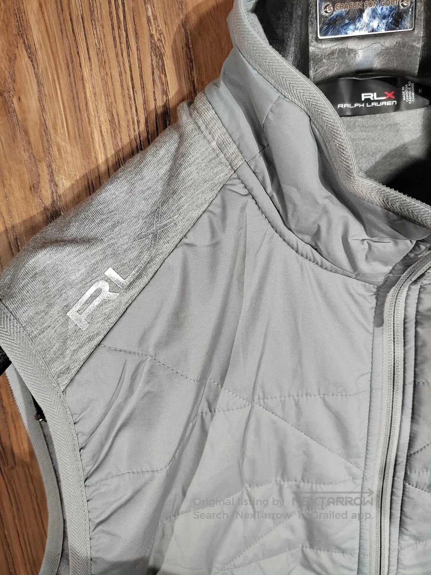 RLX Ralph Lauren RLX Ralph Lauren Men's Gray Vest. Size US M / EU 48-50 / 2 - 2 Thumbnail