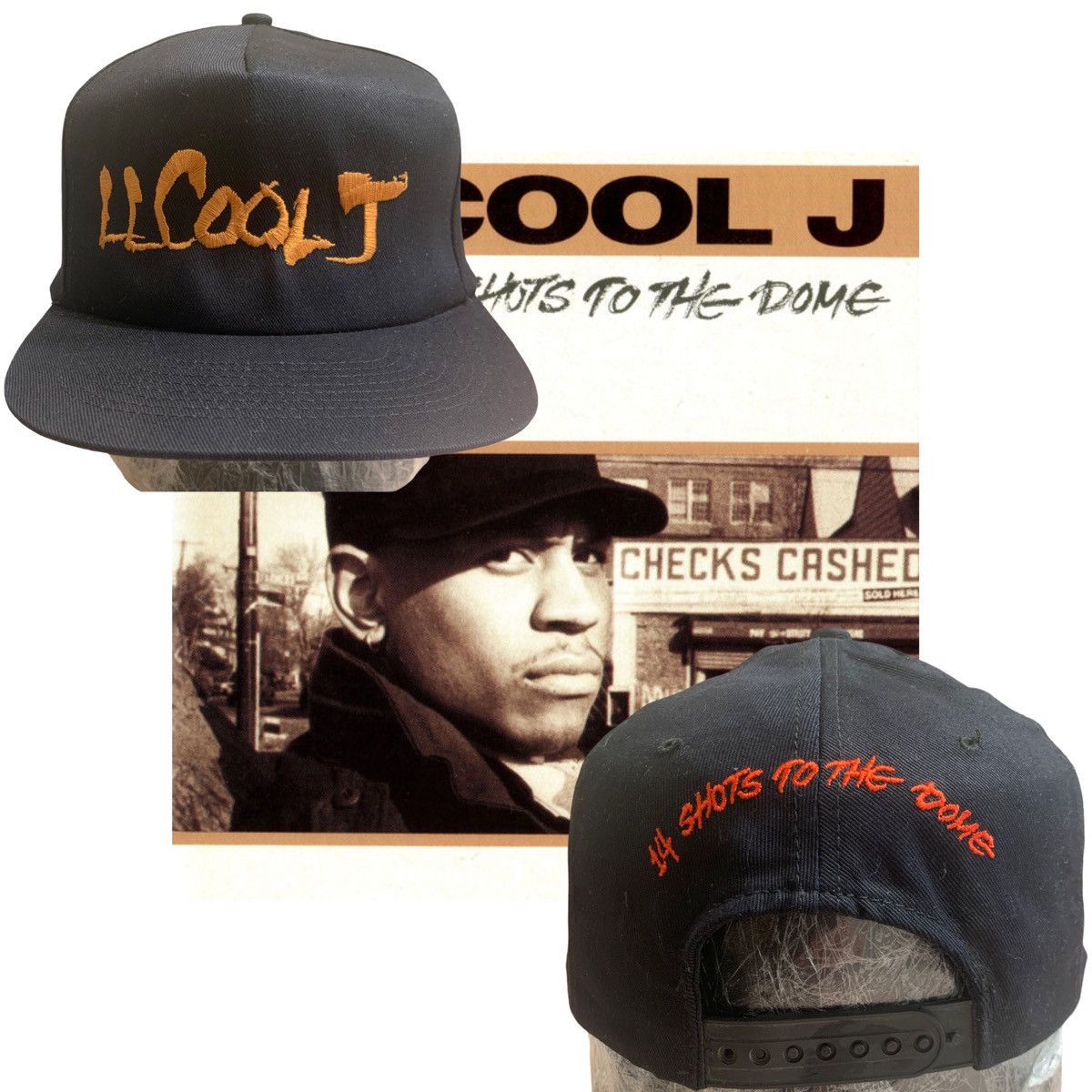Vintage LL Cool J Album Promo 14 Shots To The Dome Snapback Vintage Size ONE SIZE - 1 Thumbnail