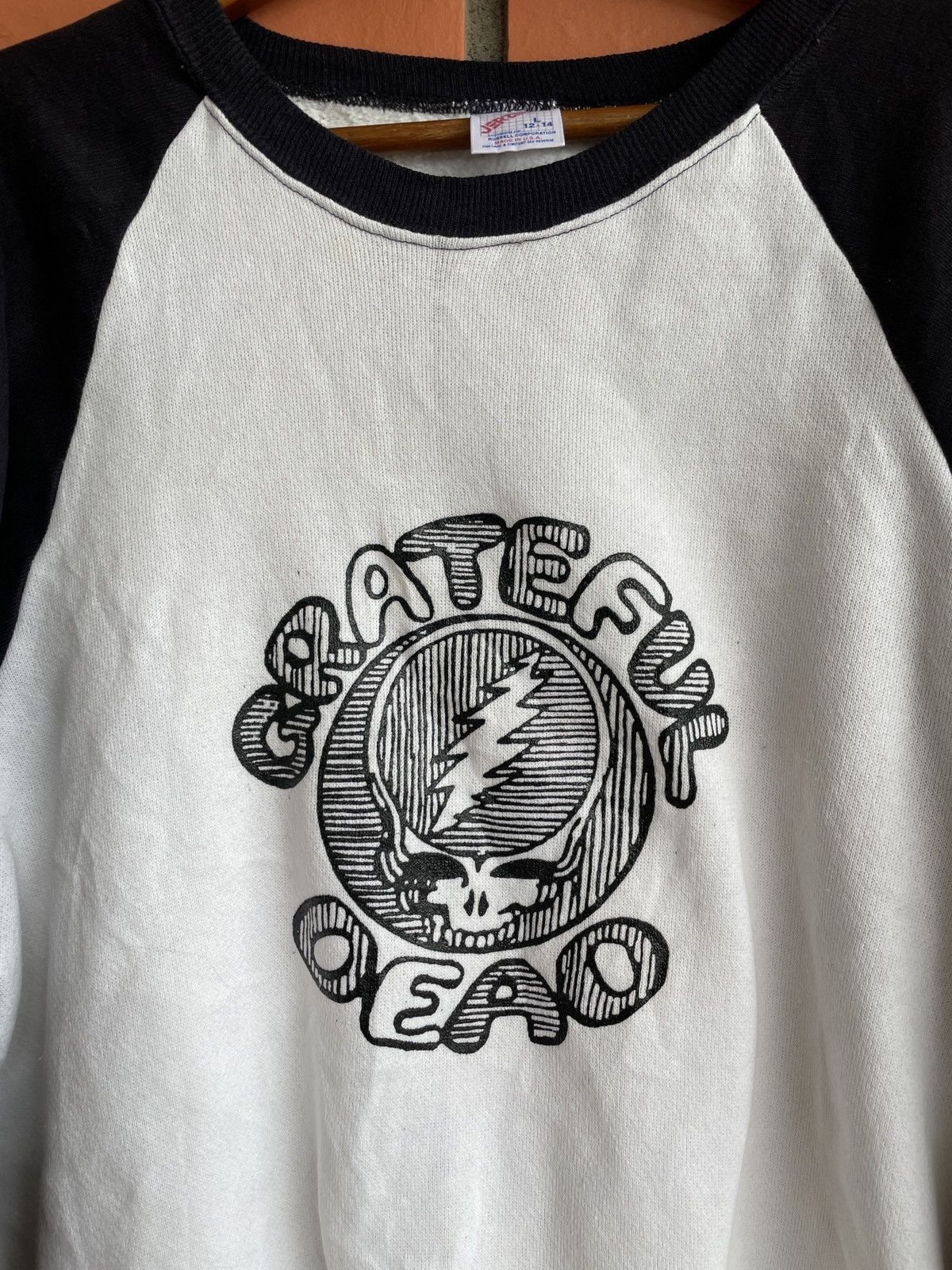 Band Tees Vintage Grateful Dead sweatshirt Big Logo Skull dead Jerzees Size US L / EU 52-54 / 3 - 4 Thumbnail