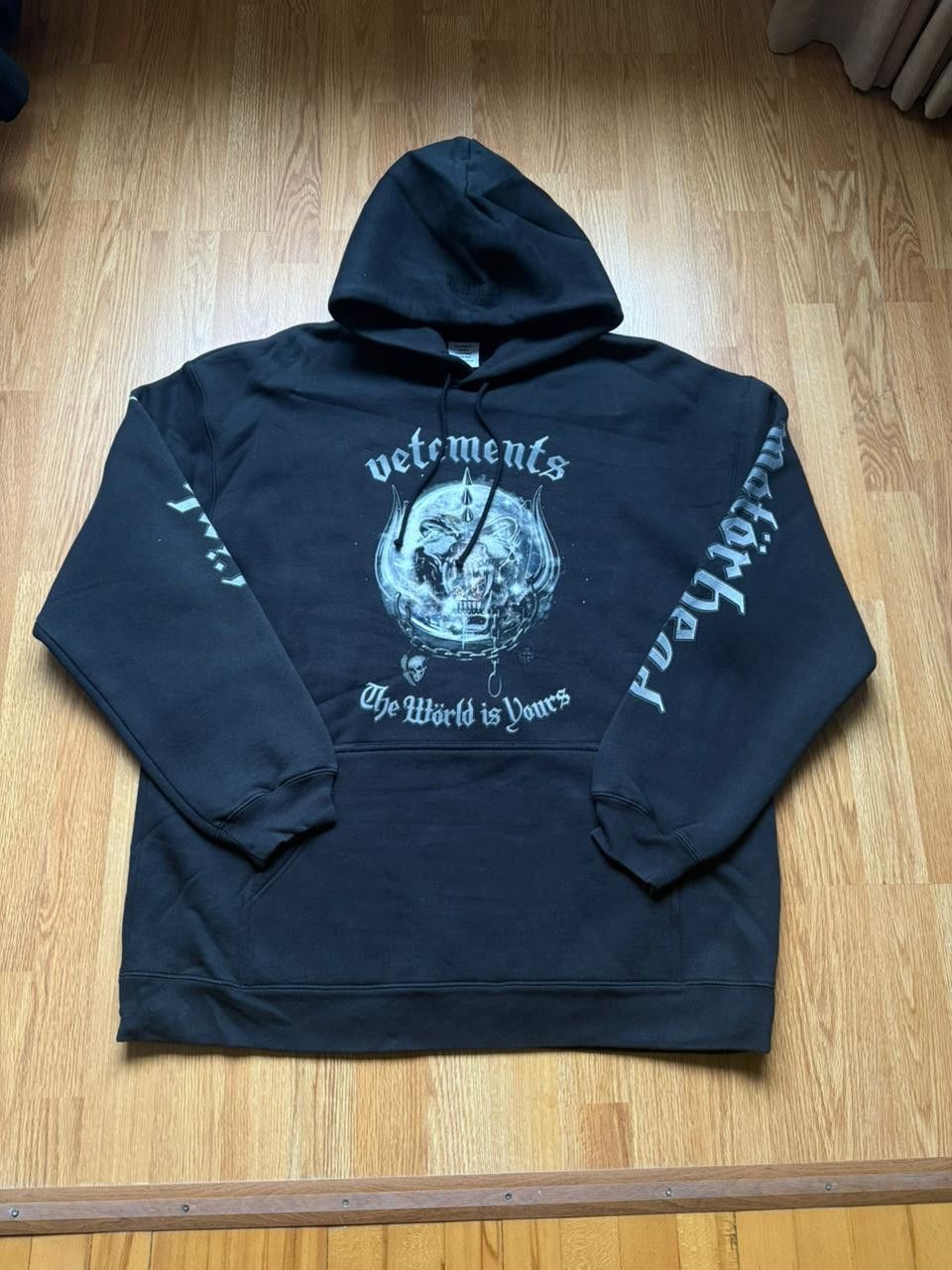 Vetements CC28 Motorhead Limited Hoodie in Black Size US M / EU 48-50 / 2 - 1 Thumbnail