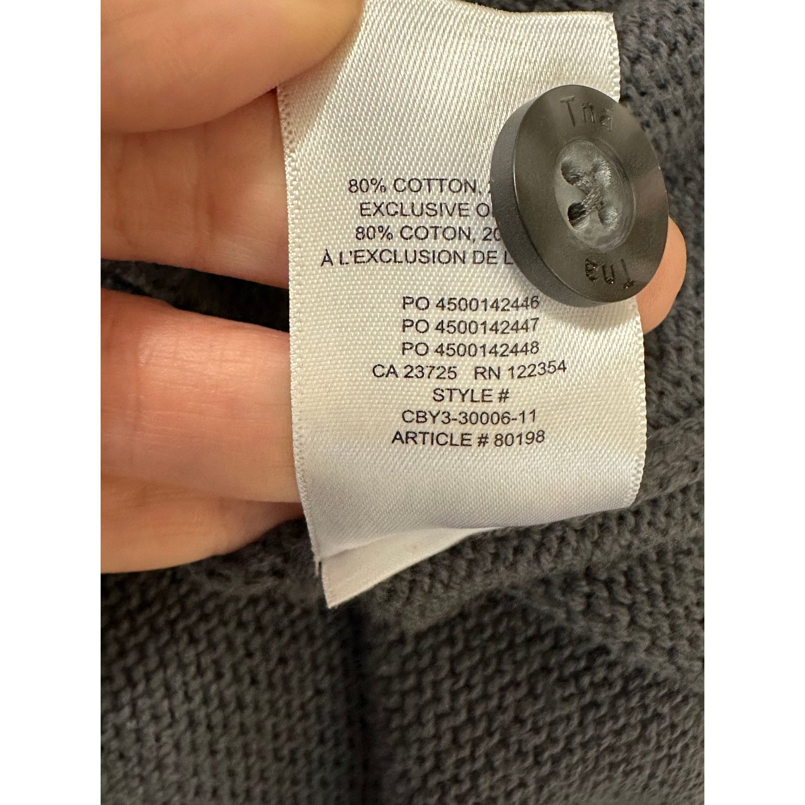Aritzia Aritzia TNA gray long sleeves v neck cardigan size 2 - Large Size L / US 10 / IT 46 - 4 Thumbnail