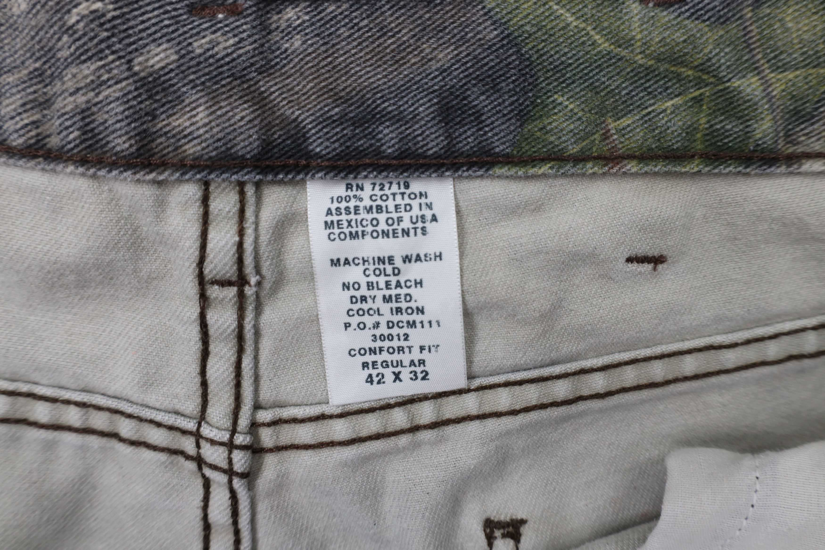 Vintage Vintage 90s Streetwear Camouflage Wide Leg Denim Jeans Size US 42 / EU 58 - 8 Thumbnail