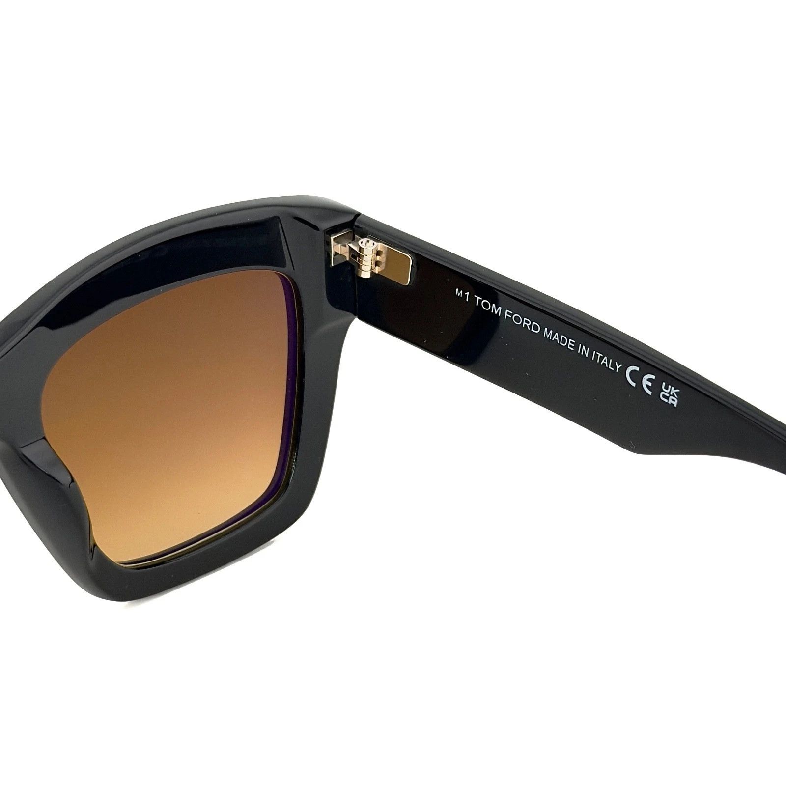 Tom Ford TOM FORD LUNA FT1191 01F Black Brown Sunglass 1191 TF1191 Size ONE SIZE - 7 Thumbnail