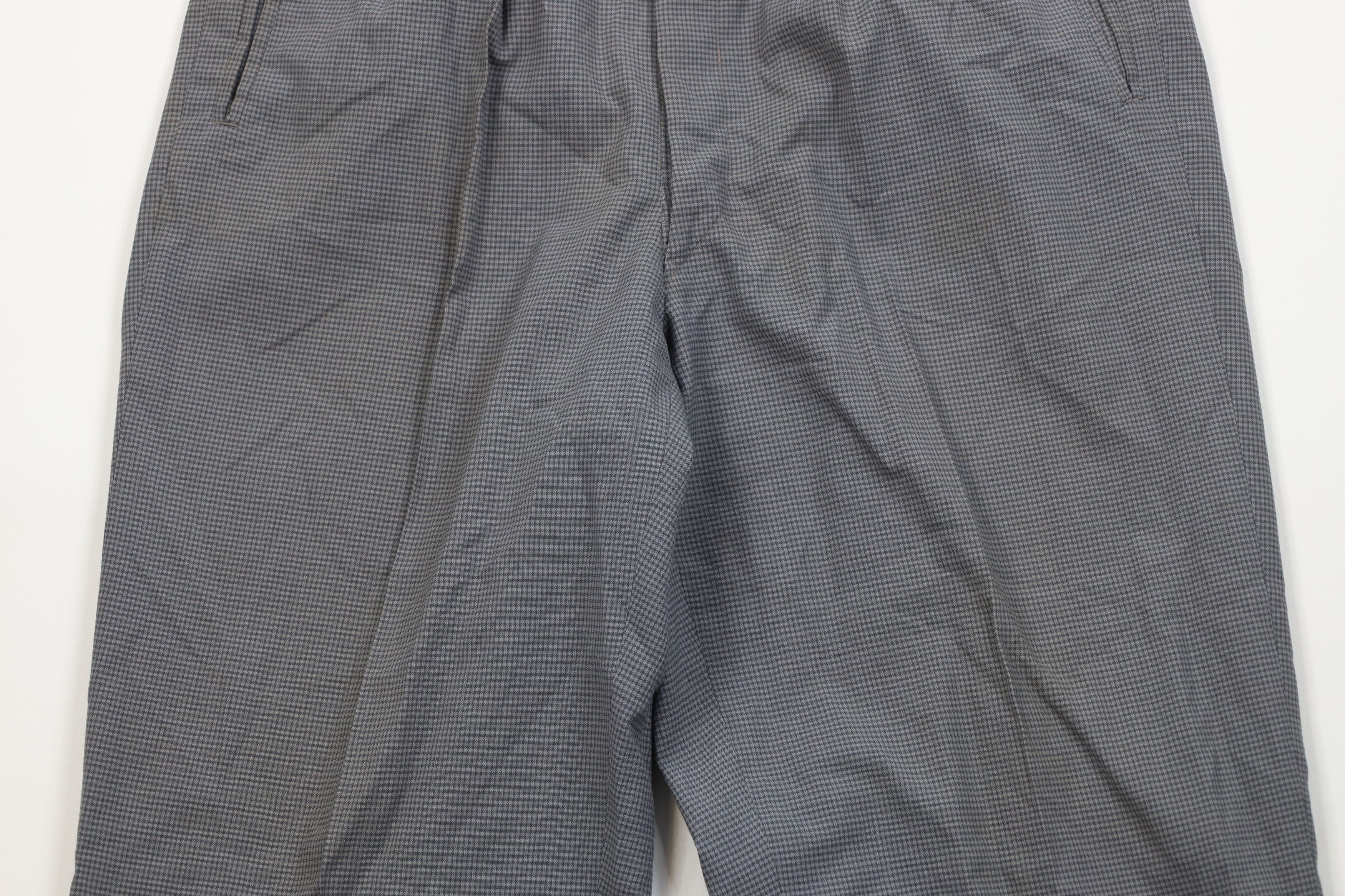 Vintage Vintage 30s Rockabilly Wool Blend Chino Pants Houndstooth Size US 34 / EU 50 - 3 Thumbnail