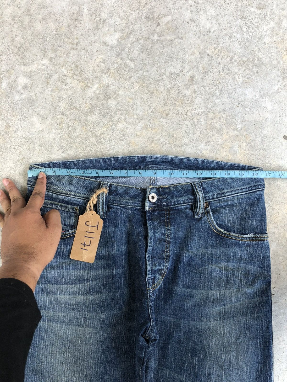 If Six Was Nine Japanese Diesel Flared Jeans Distressed Jeans Size US 32 / EU 48 - 21 Thumbnail