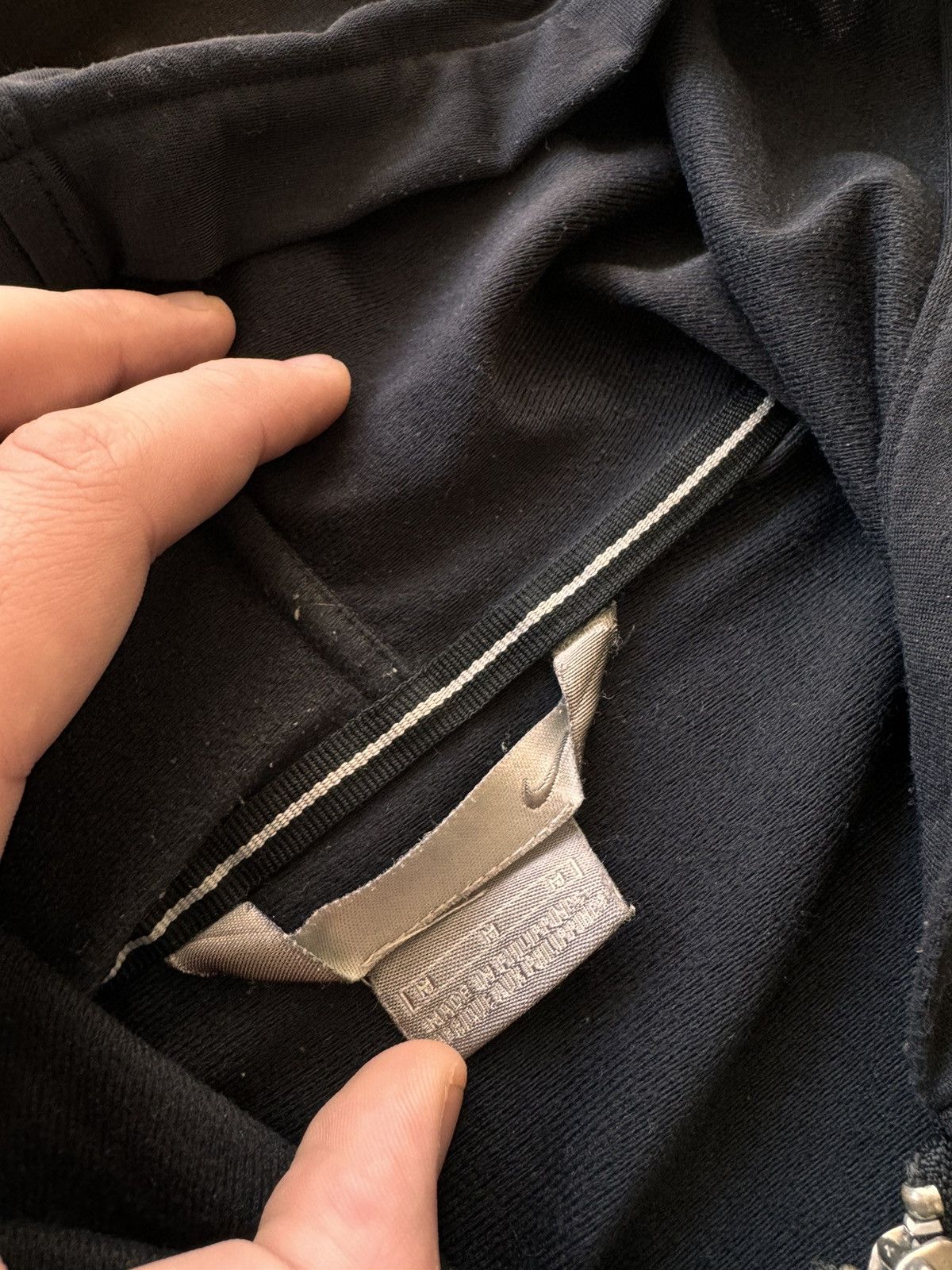 Nike × Vintage NIKE VINTAGE CENTER LOGO OVERSIZE BOXY ZIP HOODIE Size US M / EU 48-50 / 2 - 6 Thumbnail