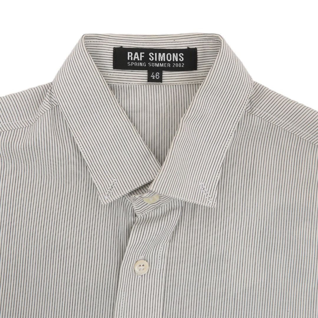 Raf Simons RAF Simons Be Pure Be Vigilant Behave Cut Off Sleeve Shirt Size US S / EU 44-46 / 1 - 4 Thumbnail